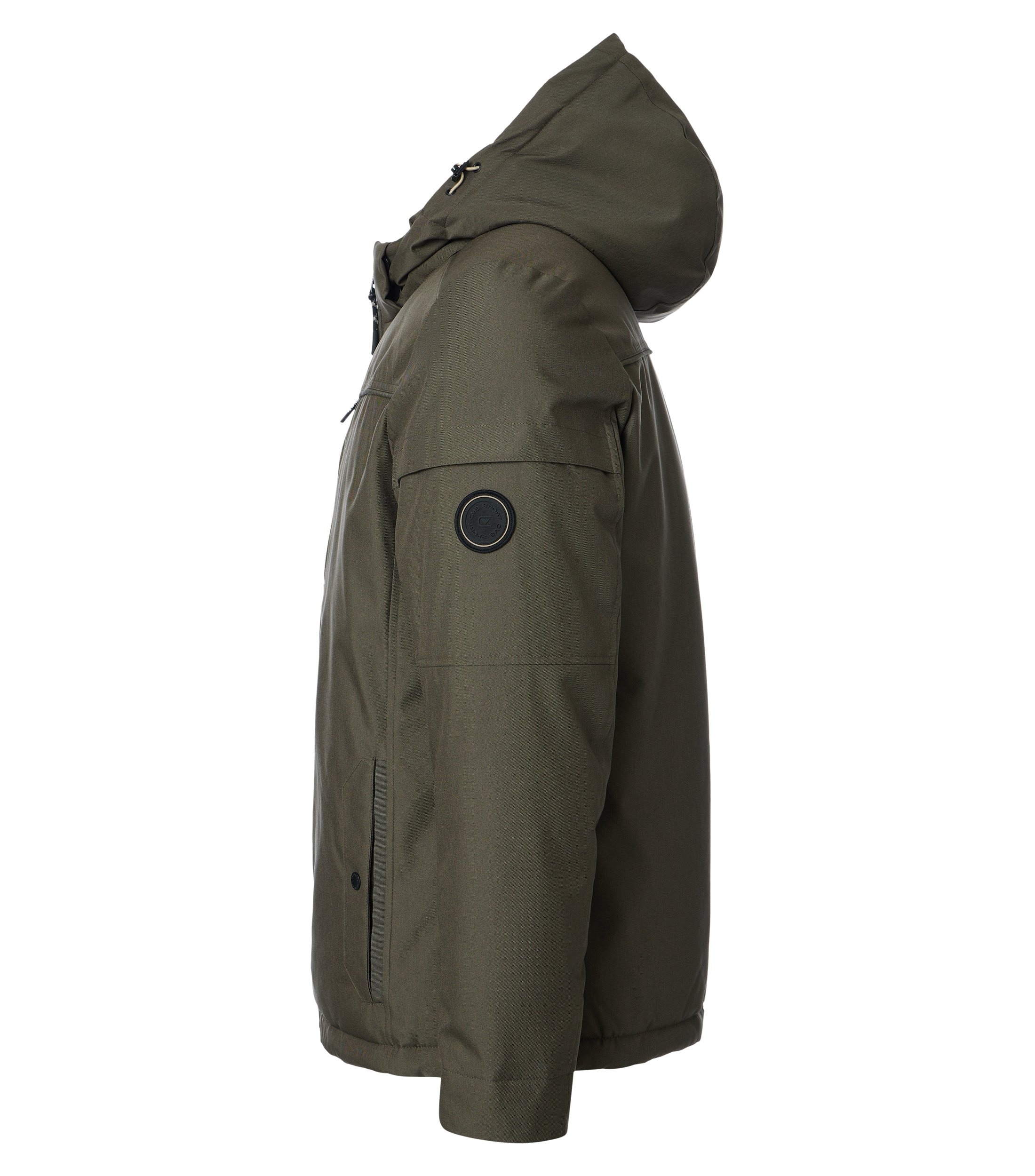 CASAMODA Winterjacke mit Kapuze mit Kapuze und Reißverschluss