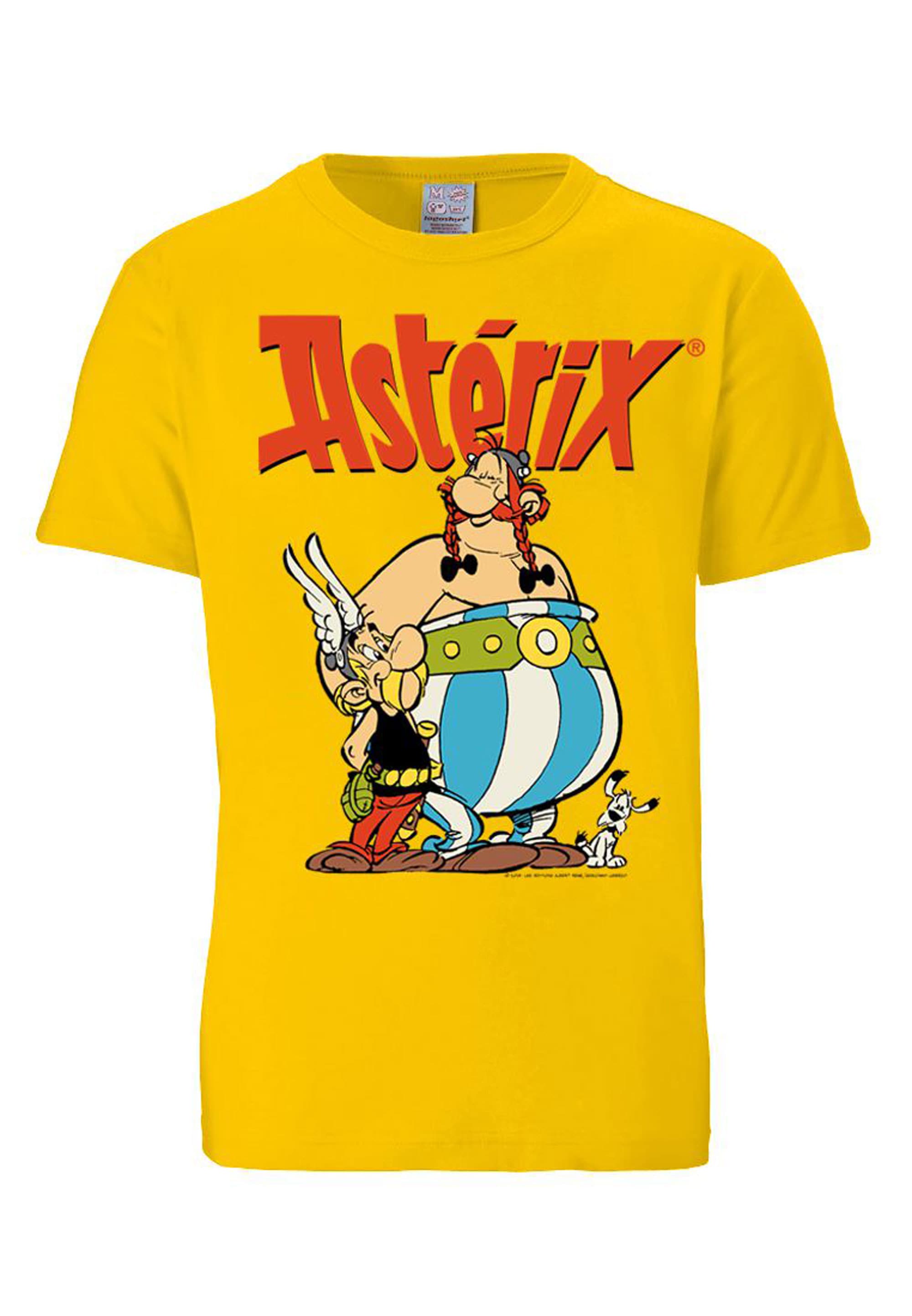 kaufen »Asterix Gallier lizenziertem BAUR Asterix T-Shirt Print LOGOSHIRT der - mit & Obelix«, |