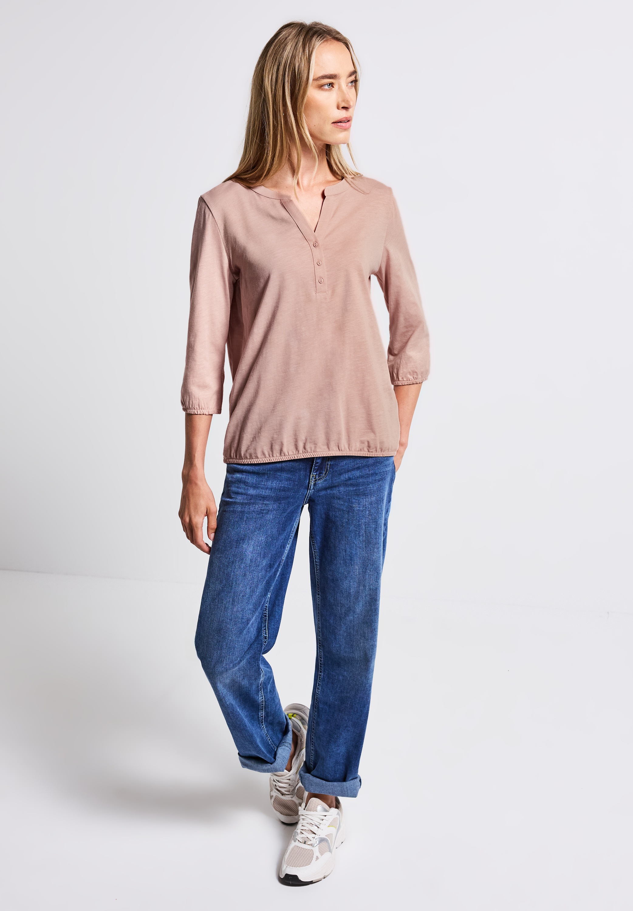 STREET ONE Tunikashirt, aus reiner Baumwolle