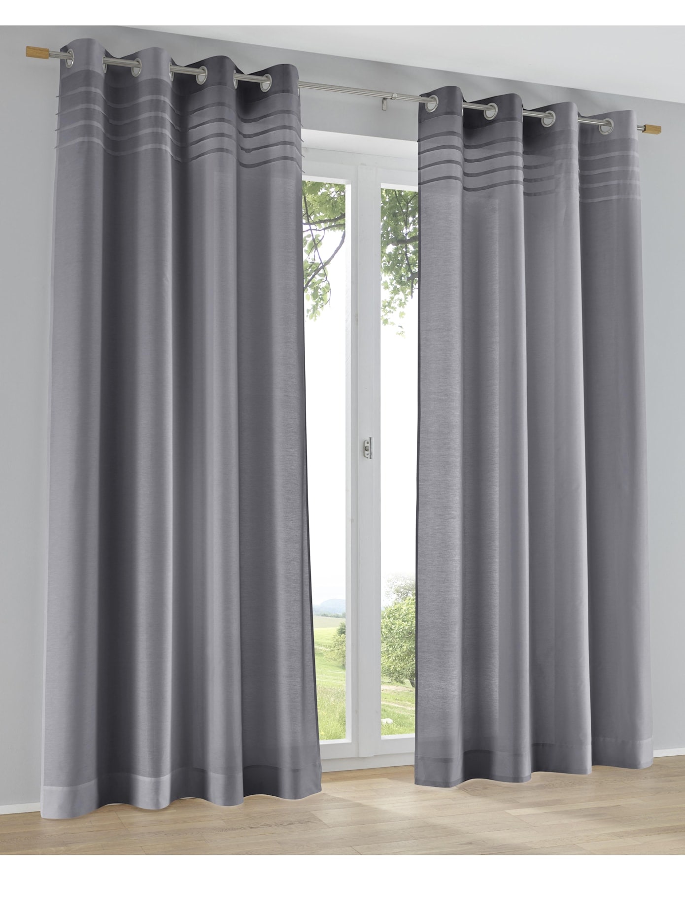 heine home Gardine Ösen 1 Stk. tlg.