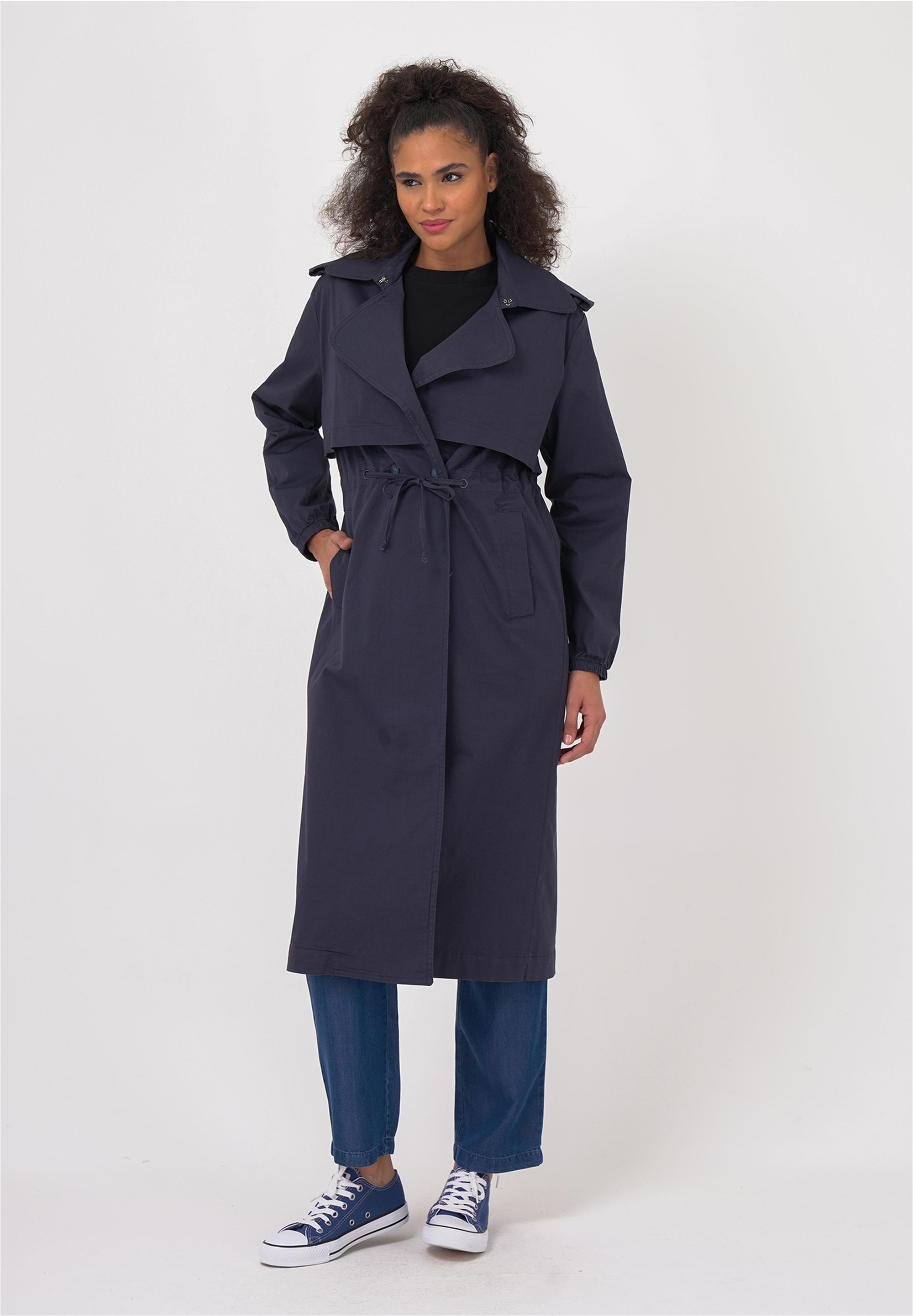 freshlions Trenchcoat "Daria" 1 Stk. tlg. in klassischem Design günstig online kaufen