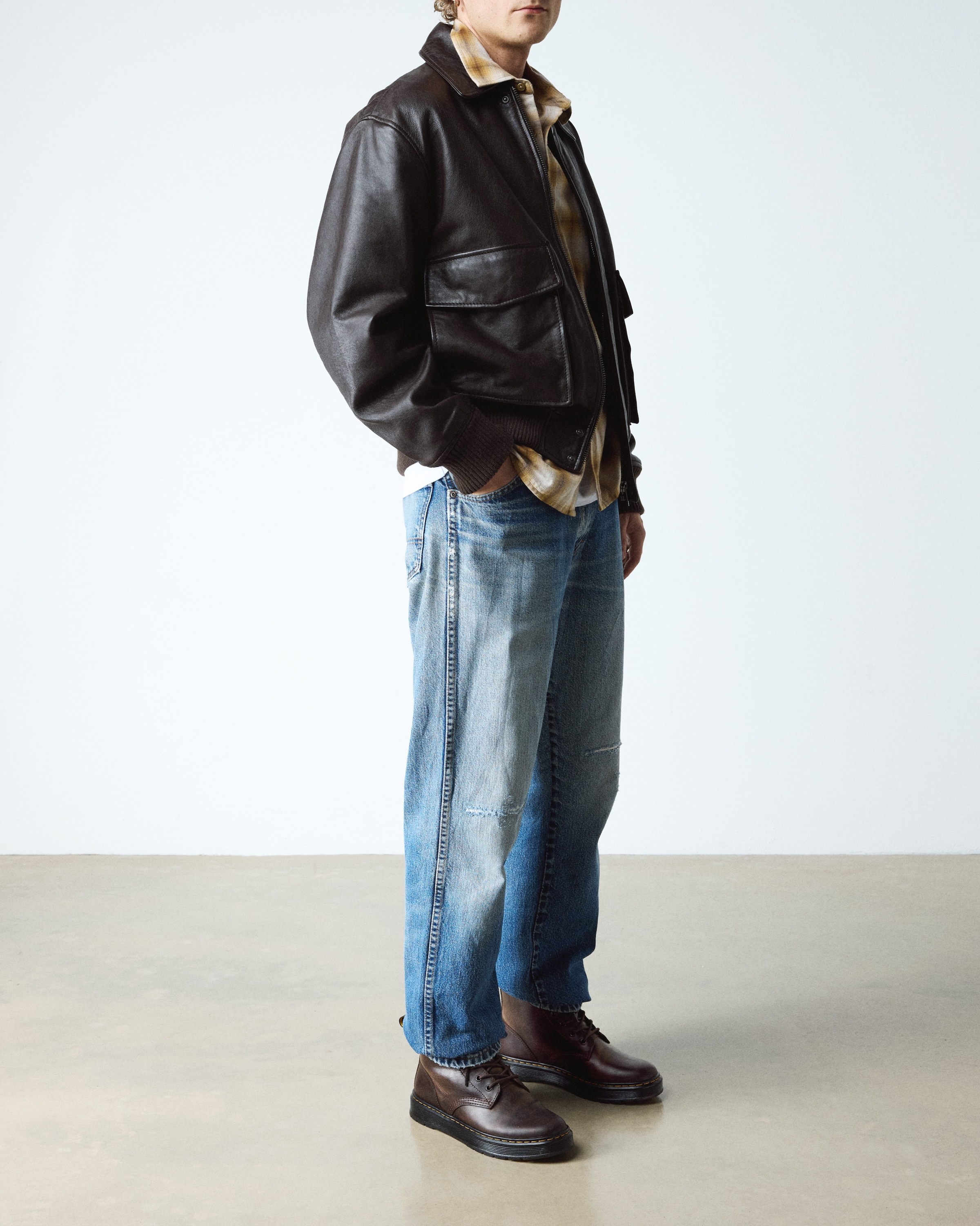 DR. MARTENS Schnürboots »Brookline Chukka«, Schnürboots, Freizeitschuh mit Anziehlasche
