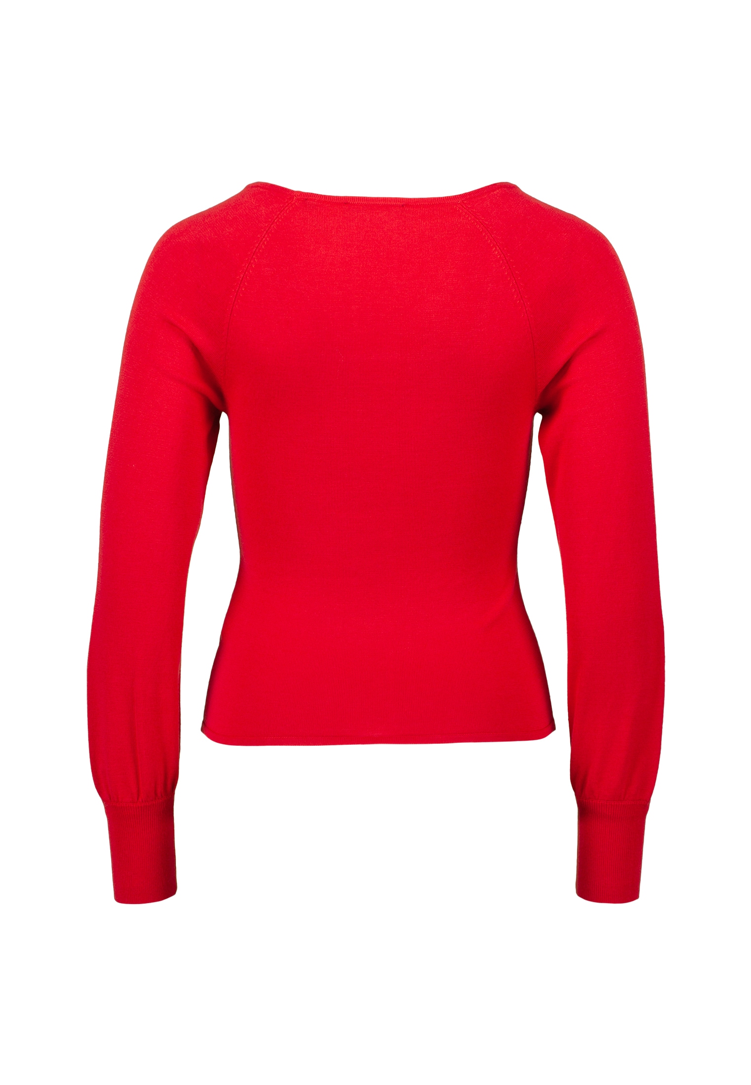 Zero Strickpullover »zero Strickpullover mit eckigem Ausschnitt«, (1 tlg.), Plain/ohne Details