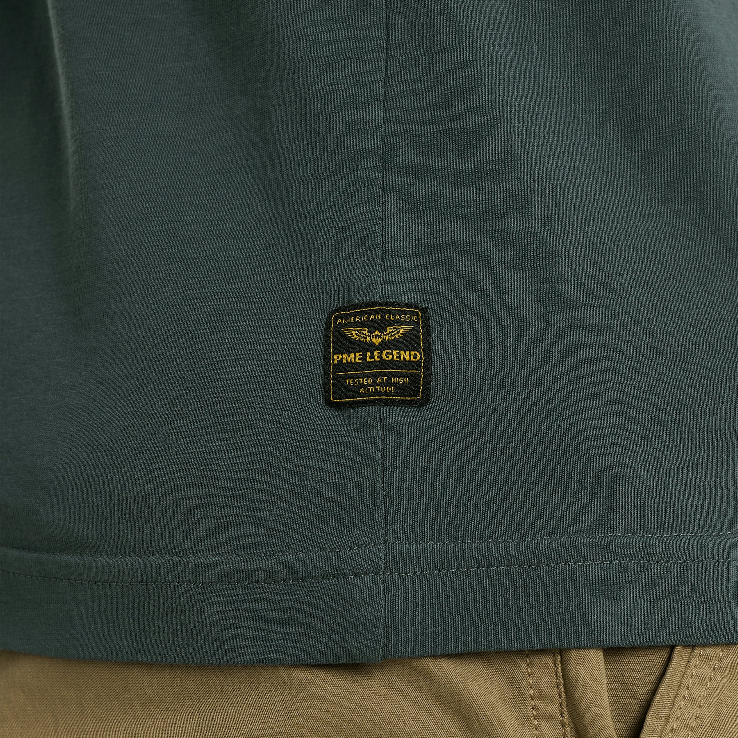 PME LEGEND T-Shirt »Short sleeve r-neck single jersey play«, mit Logo Print