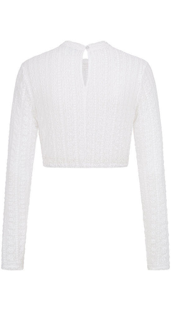 Nübler Dirndlbluse "Dirndlbluse langarm Johanna" günstig online kaufen