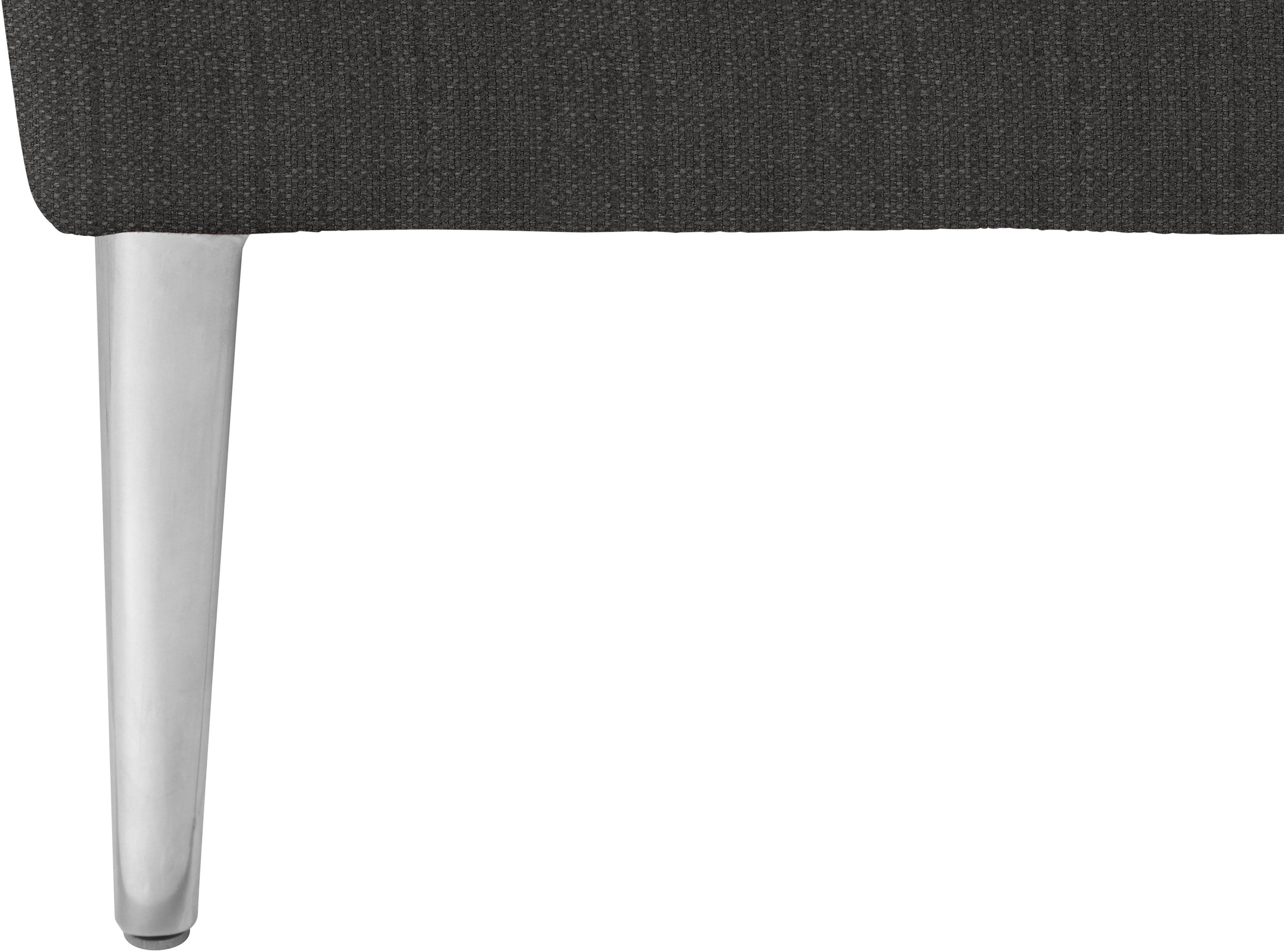 W.SCHILLIG Ecksofa »enjoy&MORE, Designsofa, elegant und bequem, L-Form«, mit Sitztiefenverstellung, Füße Chrom glänzend, Breite 310 cm
