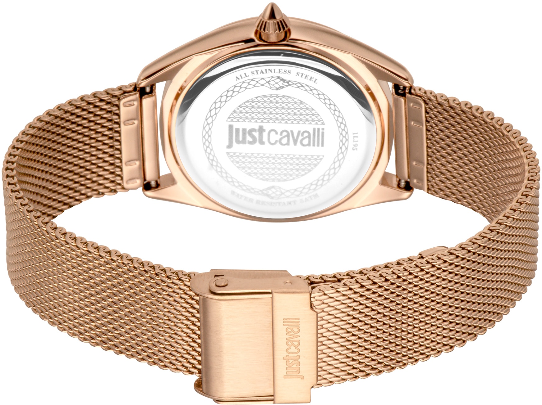 Just Cavalli Time Quarzuhr »JC PRESTIGIO 2, JC1L195M0245«, (Set, 2 tlg., mit Armband)