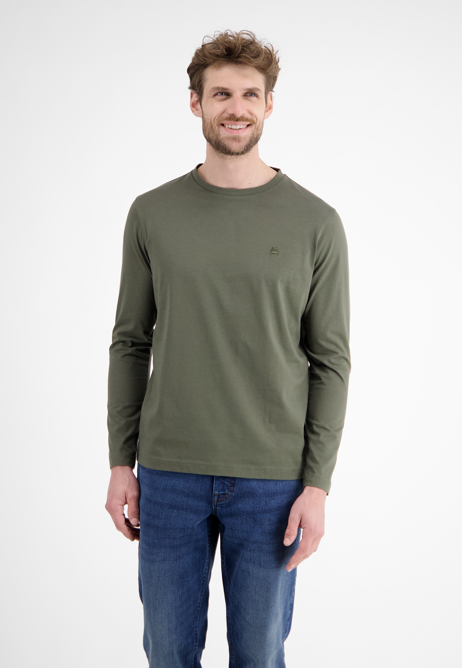 LERROS Longsweatshirt "LERROS Basic-Longsleeve" günstig online kaufen