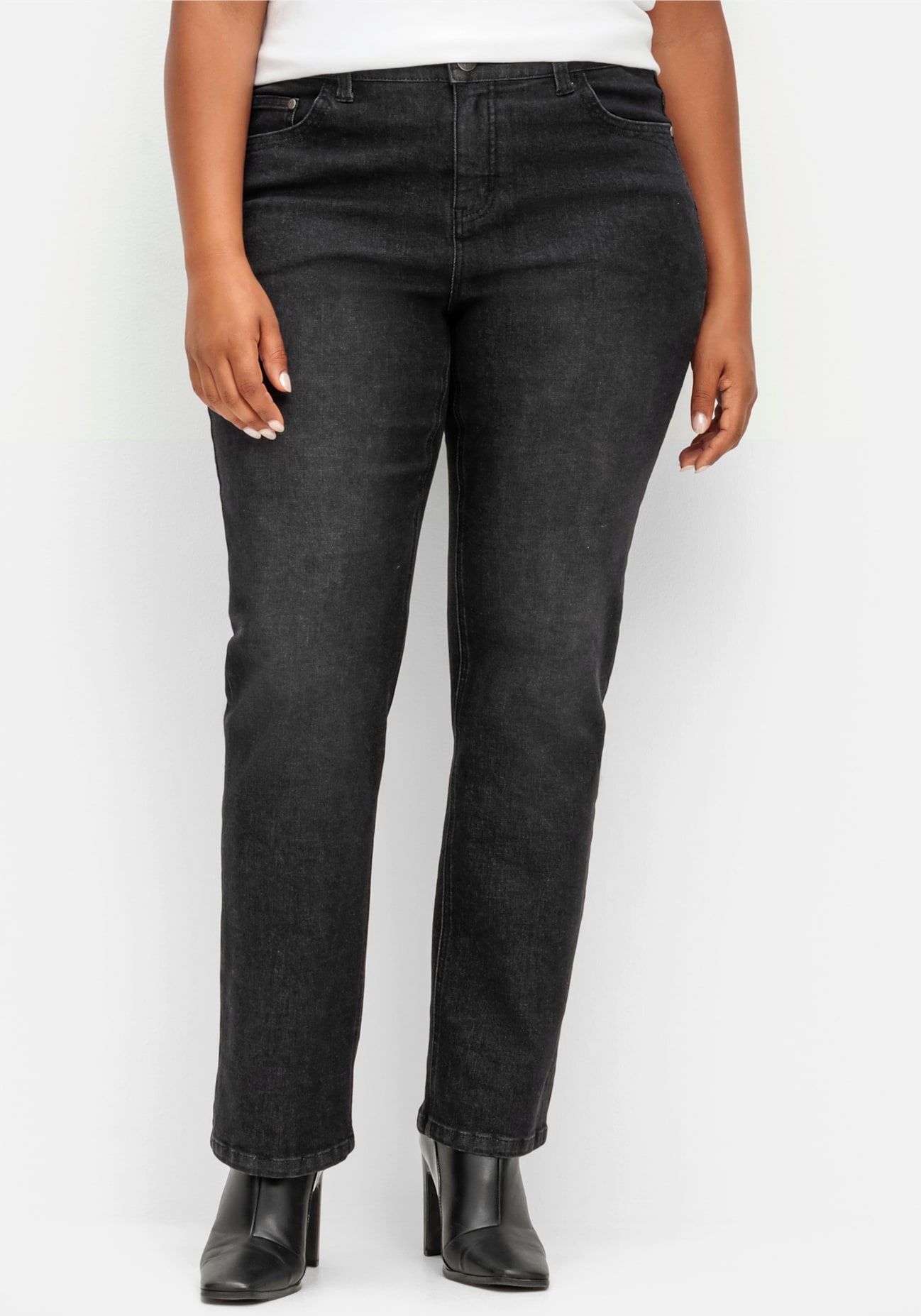 Sheego Bequeme Jeans 1 Stk. tlg. günstig online kaufen