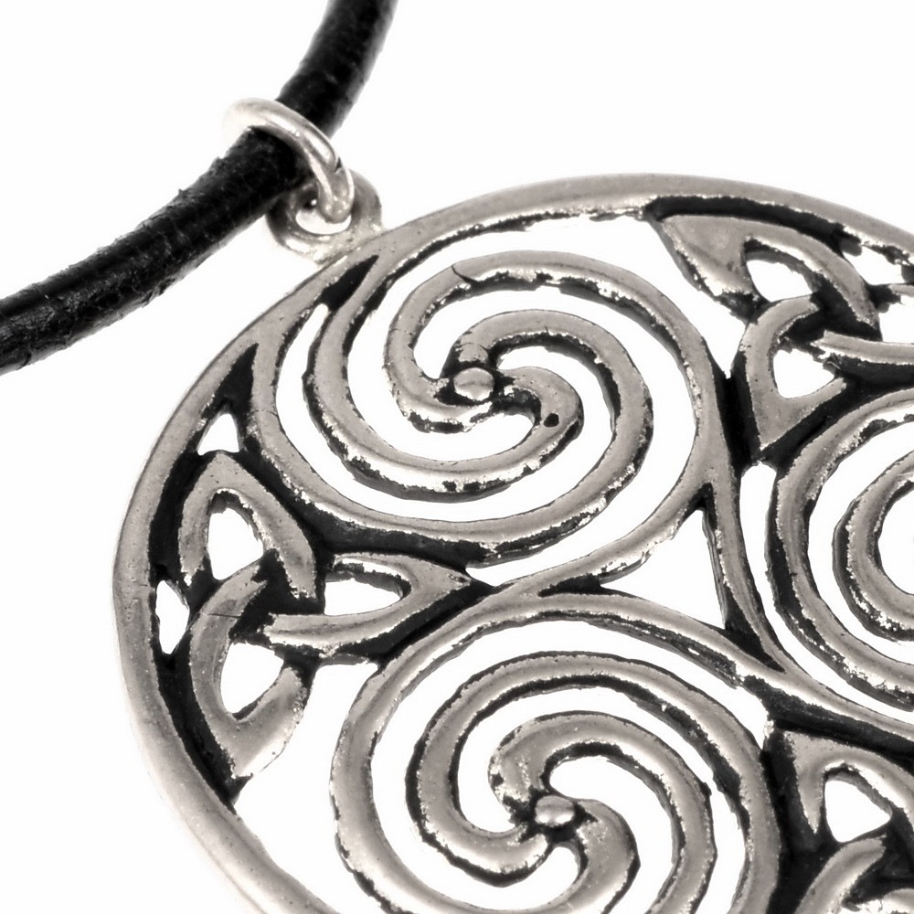 Adelia´s Amulett »Keltischer Anhänger / Amulett Keltisches Amulett Trinity«, World of the Vikings
