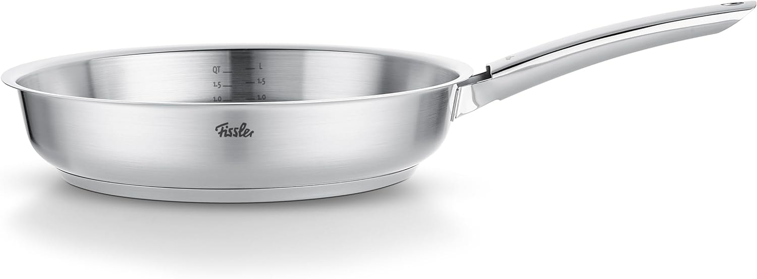 Fissler Bratpfanne "Fissler Pure Collection Pfanne 20cm" Edelstahl 18/10 1 Stk. tlg. Superthermic Boden, backofengeeignet (bis 230C), Made in Germany