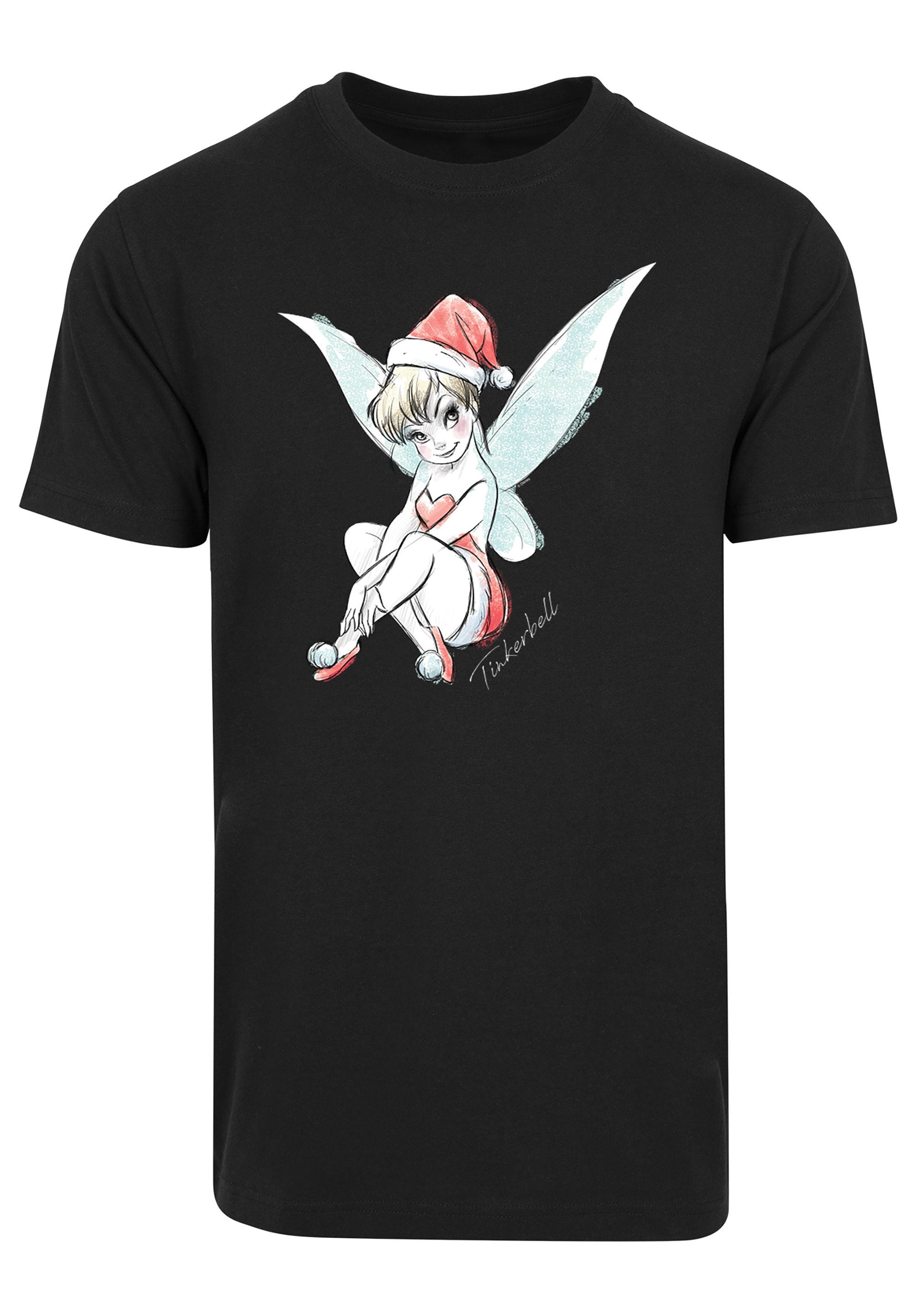 F4NT4STIC T-Shirt »Disney Tinkerbell Christmas Fee«, Print