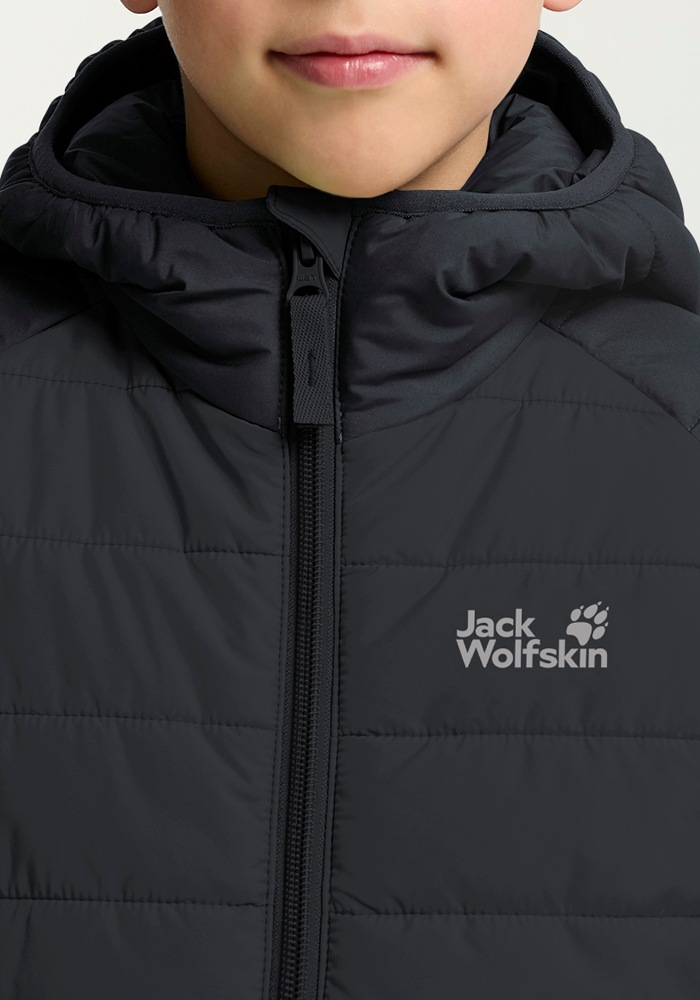 Jack Wolfskin Outdoorjacke »ZENON JKT KIDS«, mit Kapuze
