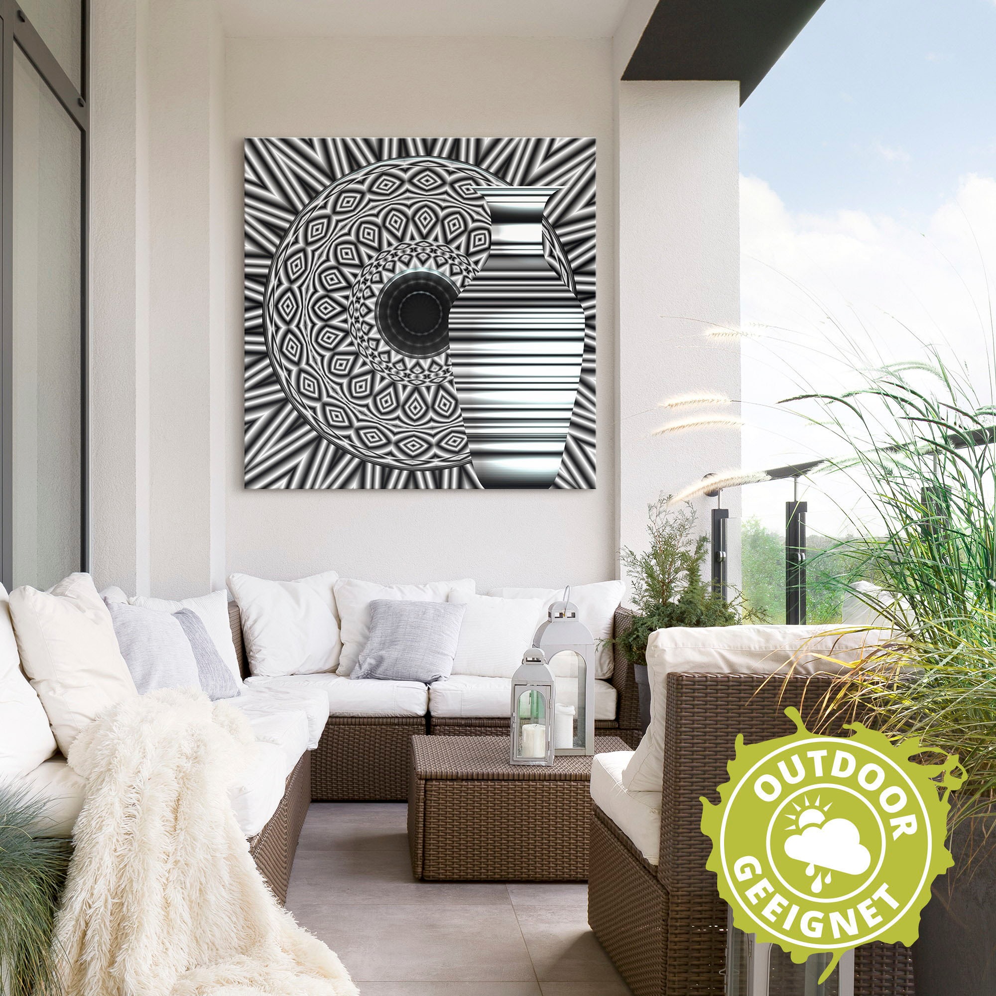 Artland Wandbild »Tajine und Karaffe«, Muster, (1 St.), als Alubild, Outdoorbild, Leinwandbild in verschied. Größen