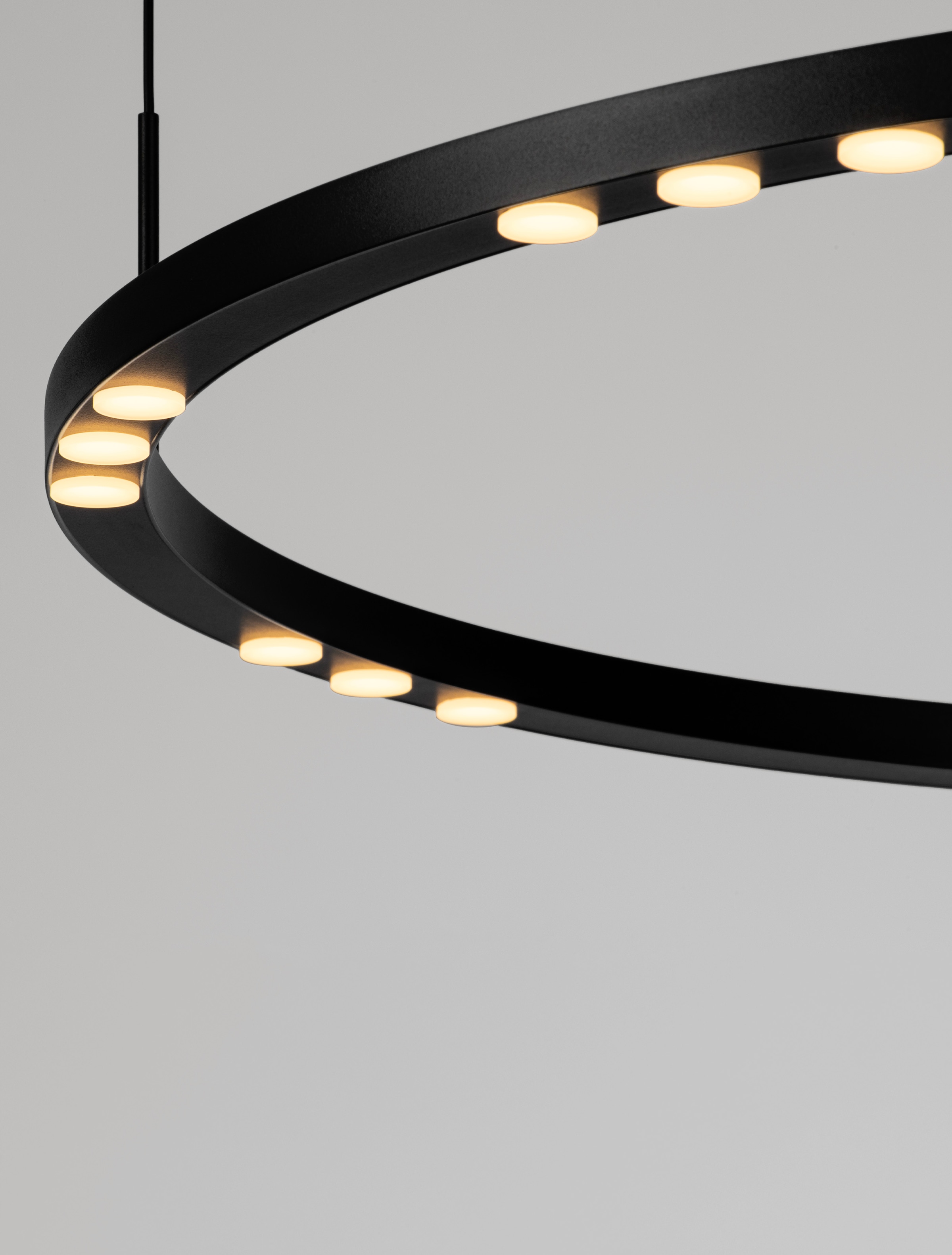 Nova Luce Pendelleuchte »LUNETTE«, 8 flammig, Leuchtmittel LED-Modul | LED fest integriert