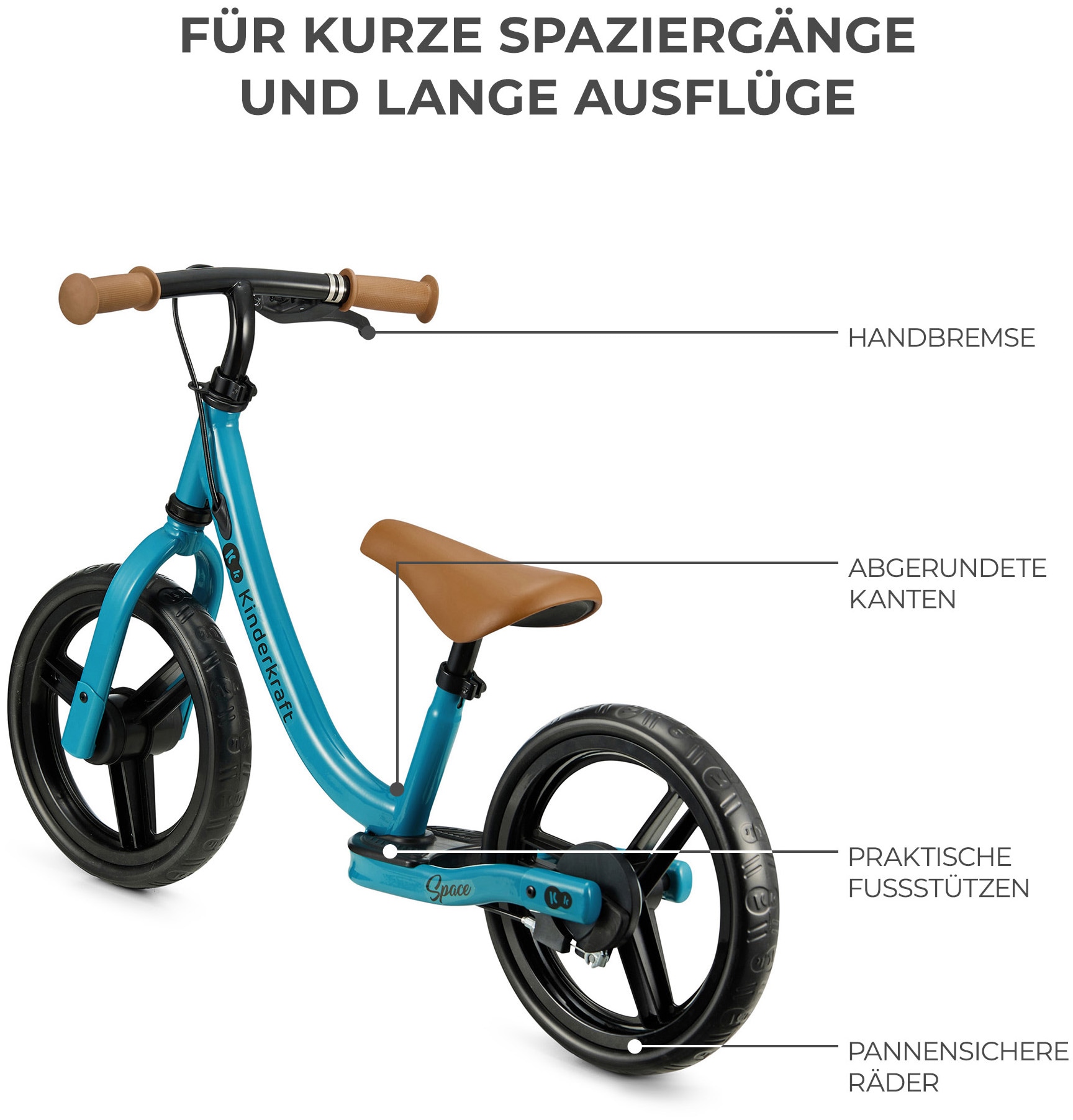 Kinderkraft Laufrad »SPACE«