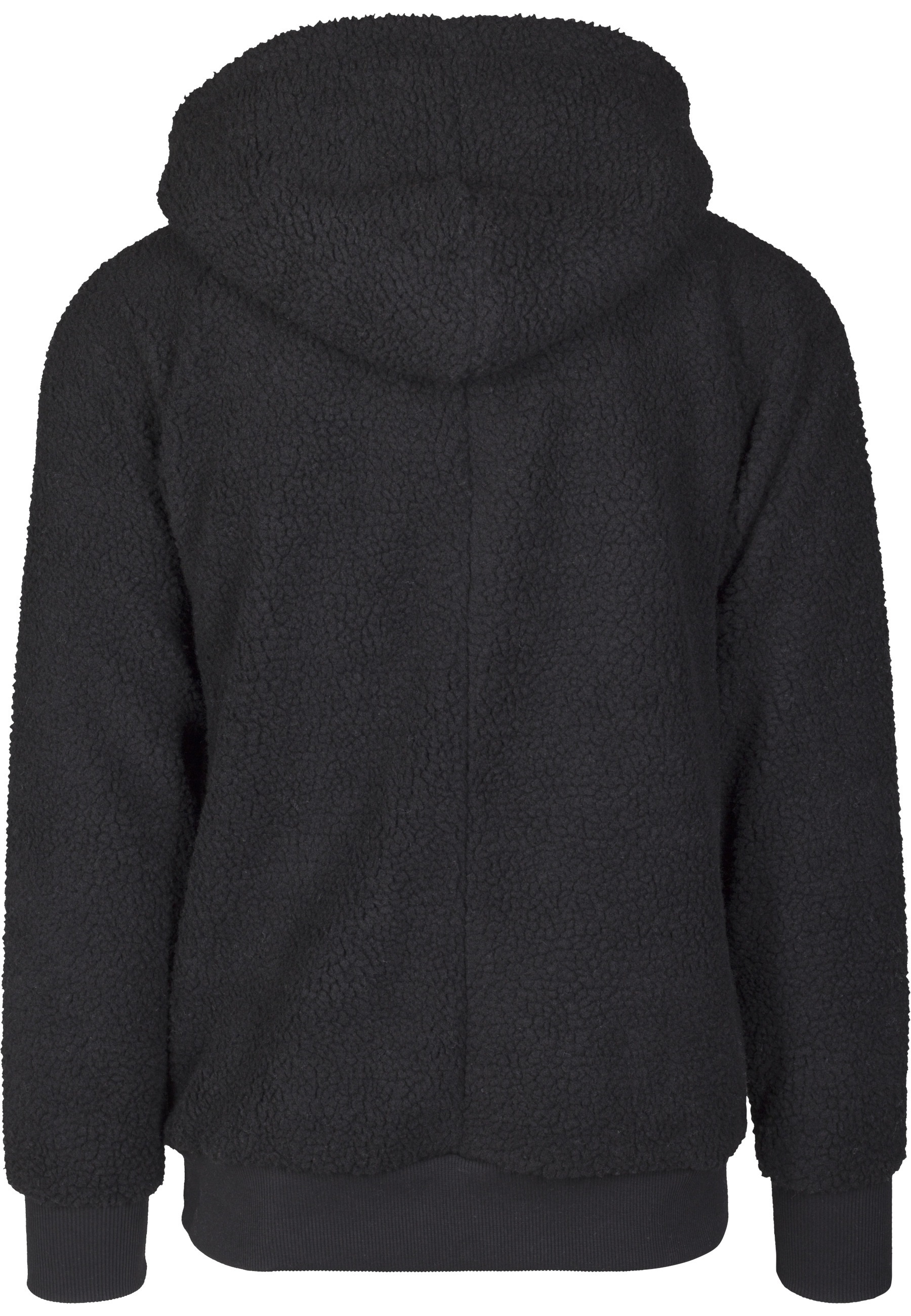URBAN CLASSICS Rundhalspullover »Urban Classics Herren Sherpa Hoody« 1 Stk.