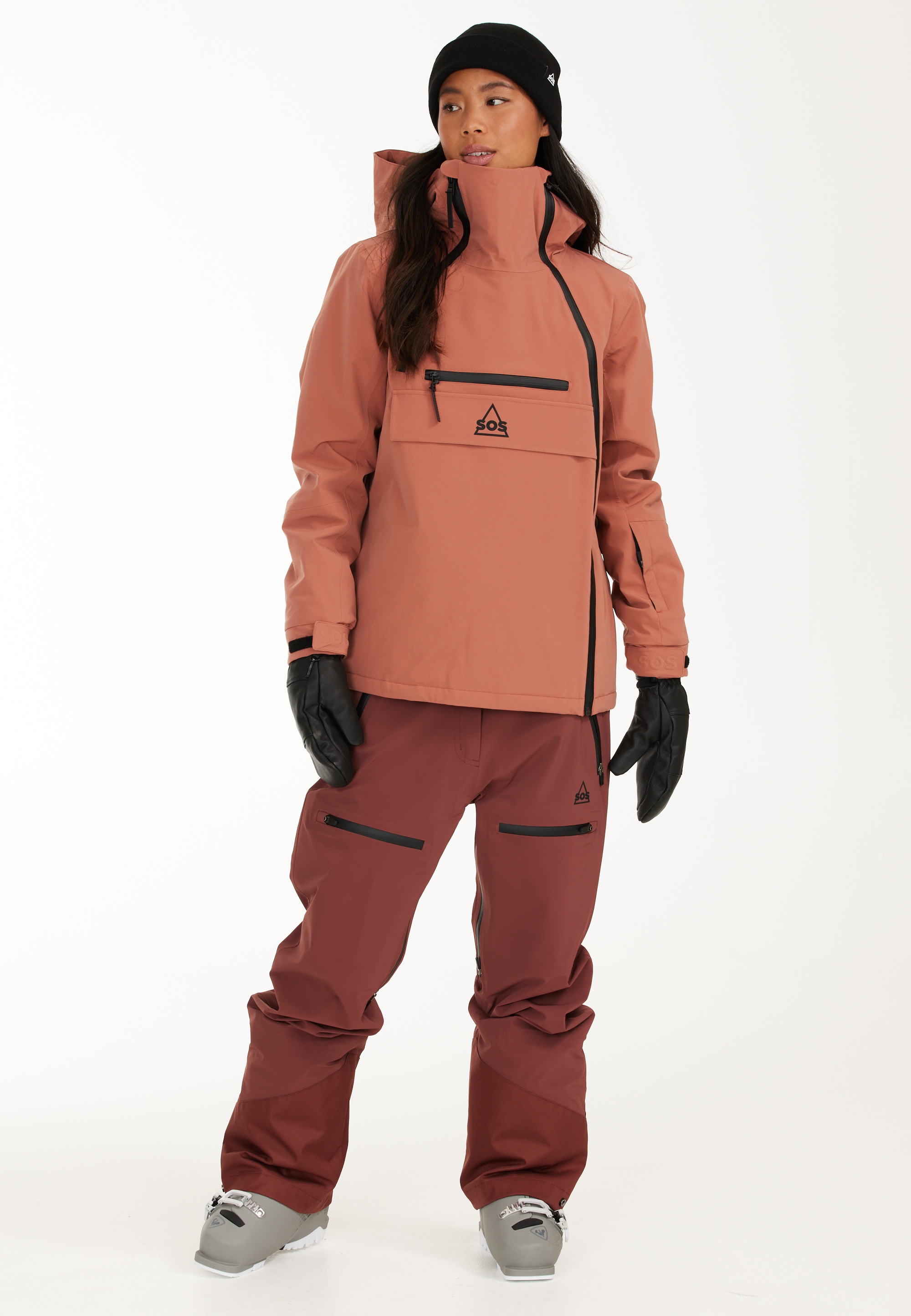 SOS Skijacke »Taos«, mit praktischer Skipasstasche