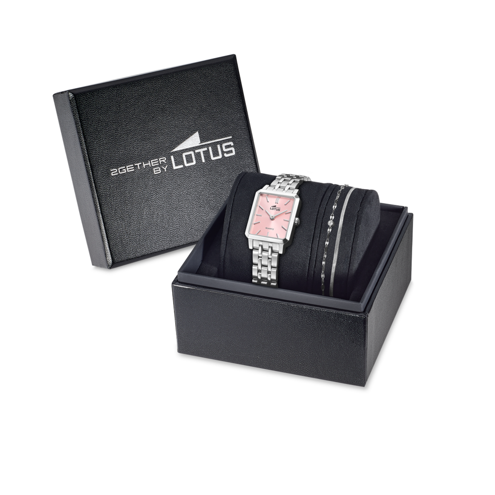 Lotus Quarzuhr »2Gether« Armbanduhr, Damenuhr, Edelstahlarmband, Ideal auch als Geschenk