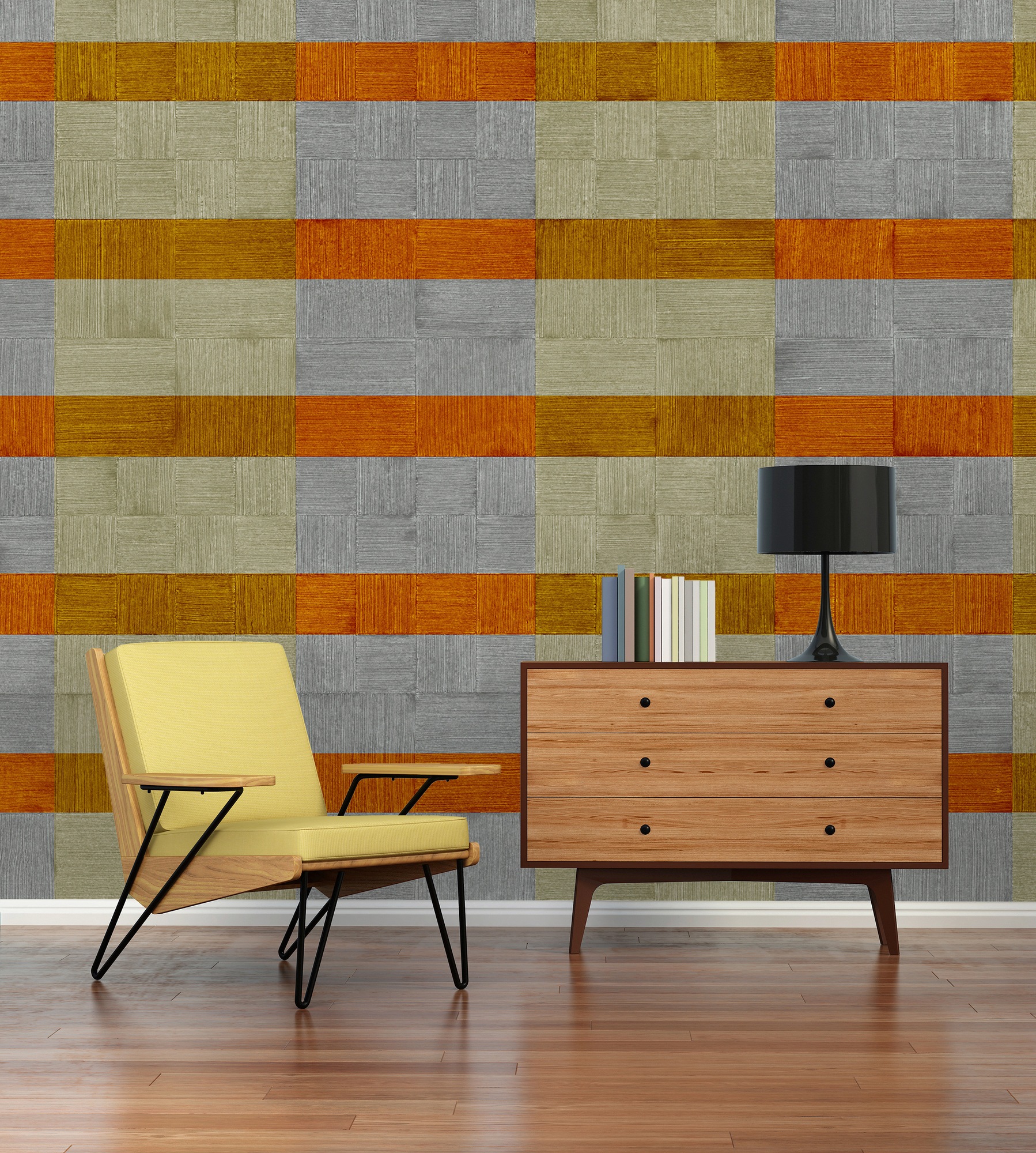 Architects Paper Fototapete »Atelier 47 Plaster Art 3«, Holz, Vlies, Wand, Schräge, Decke
