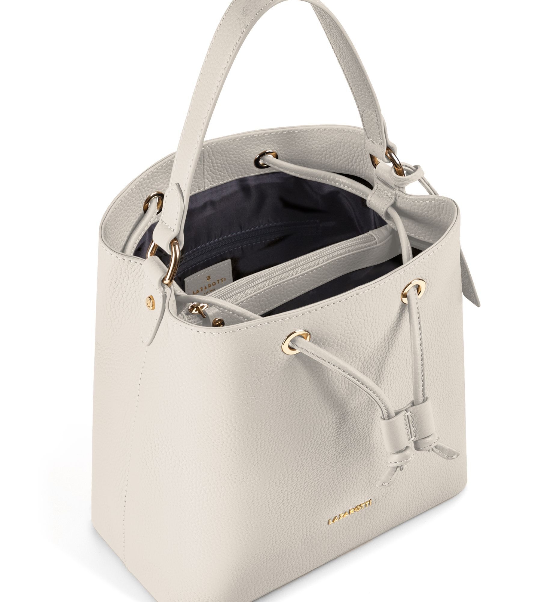Lazarotti Beuteltasche »Bologna Leather Crossbody Beuteltasche Leder 25 cm«