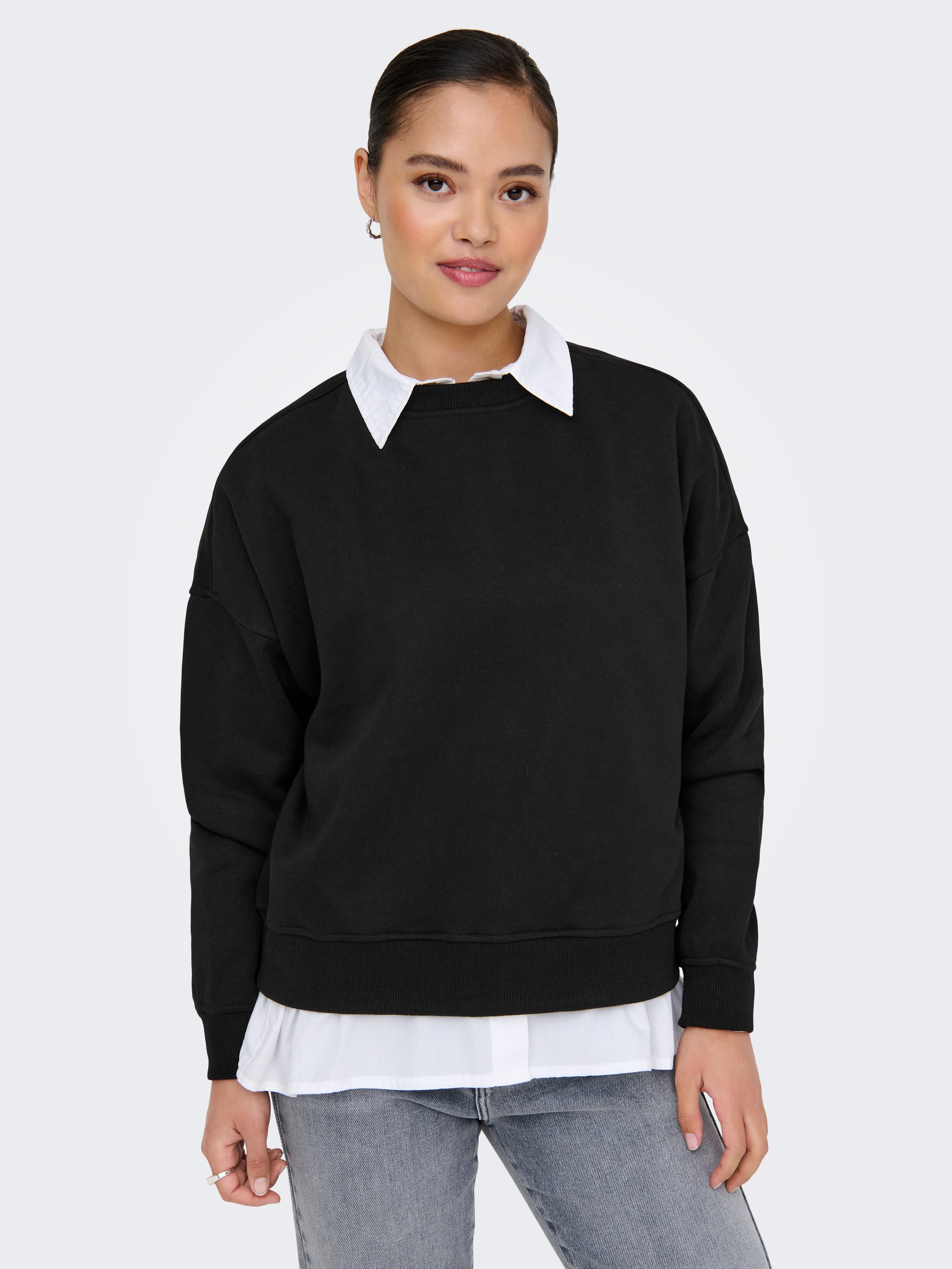 ONLY Sweatshirt "ONLDAZE L/S CREW NECK SWT NOOS" günstig online kaufen