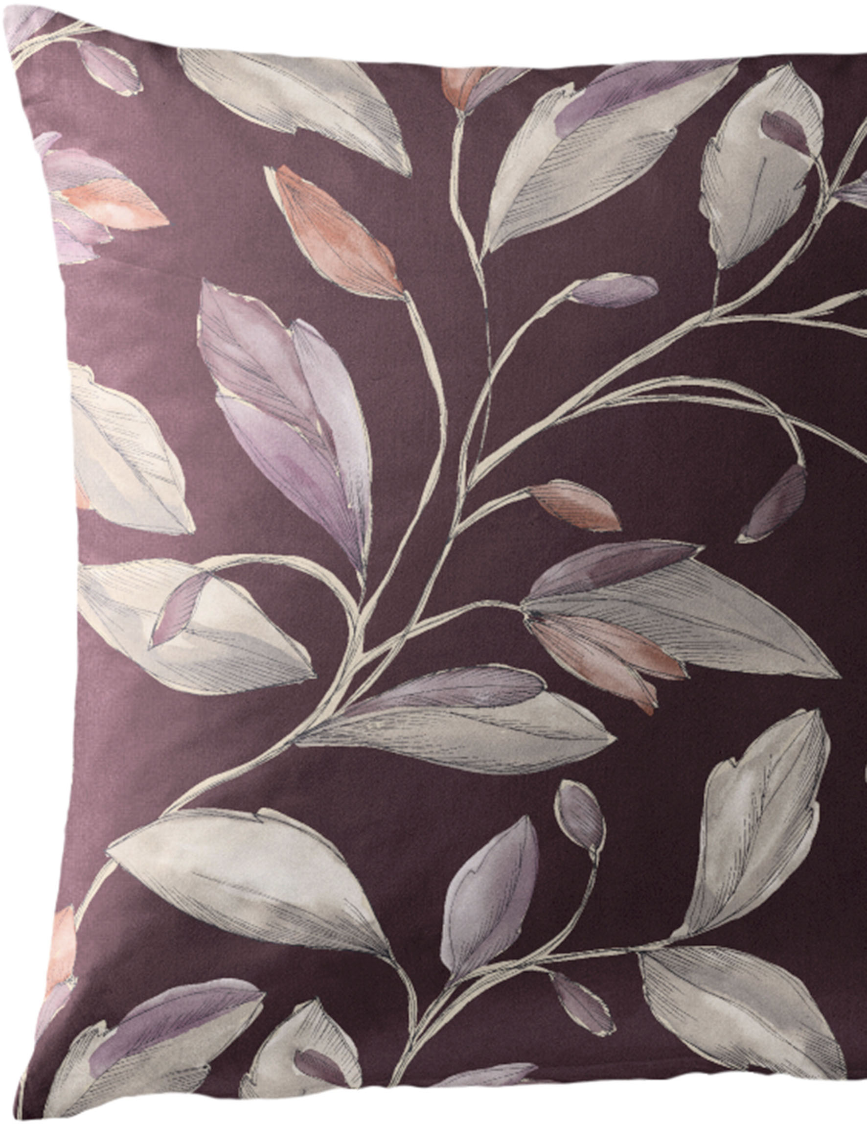 Thumbnail - BIERBAUM Bettwäsche "4009" 2 Stk. tlg. Mako-Satin, 100 % Baumwolle, pflegeleicht, floral