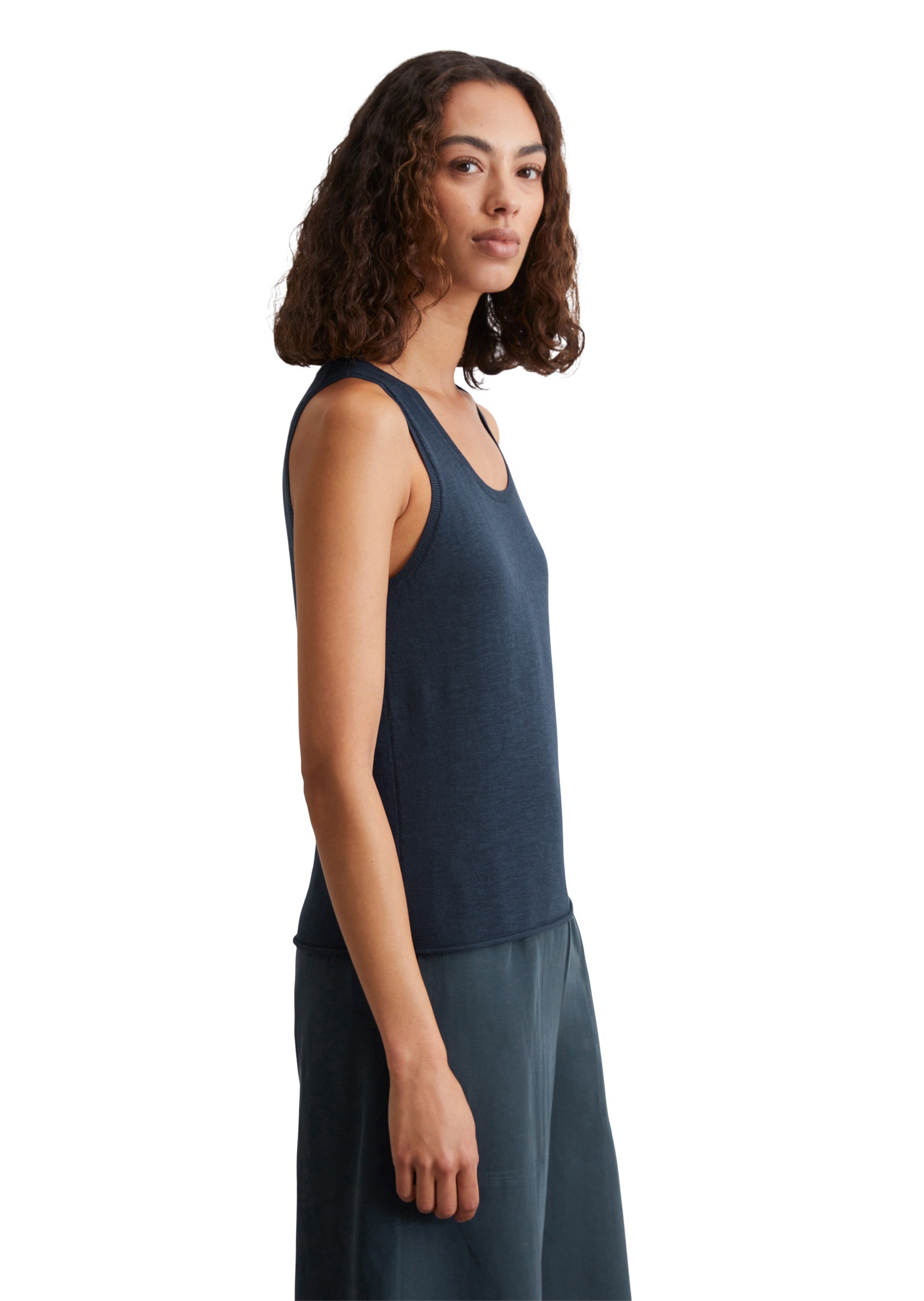 Marc O'Polo Strickpullover »aus Organic Cotton-Leinen-Mix«
