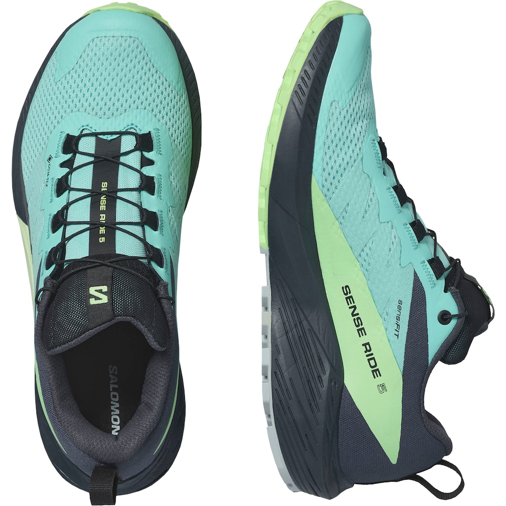 Salomon Trailrunningschuh »SENSE RIDE 5 GORE-TEX® W«, wasserdicht, Trailrunningschuhe