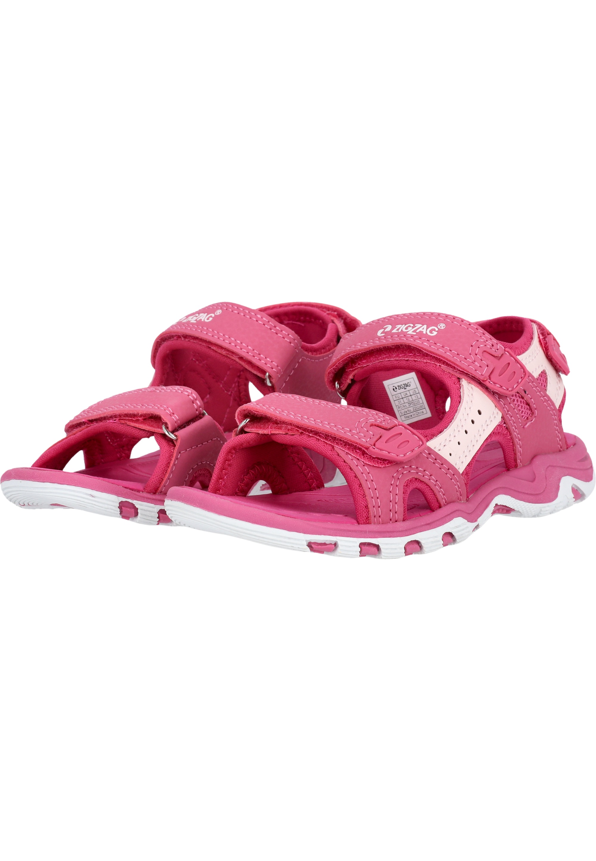 Zigzag Jusin Sandals Purple 32 3
