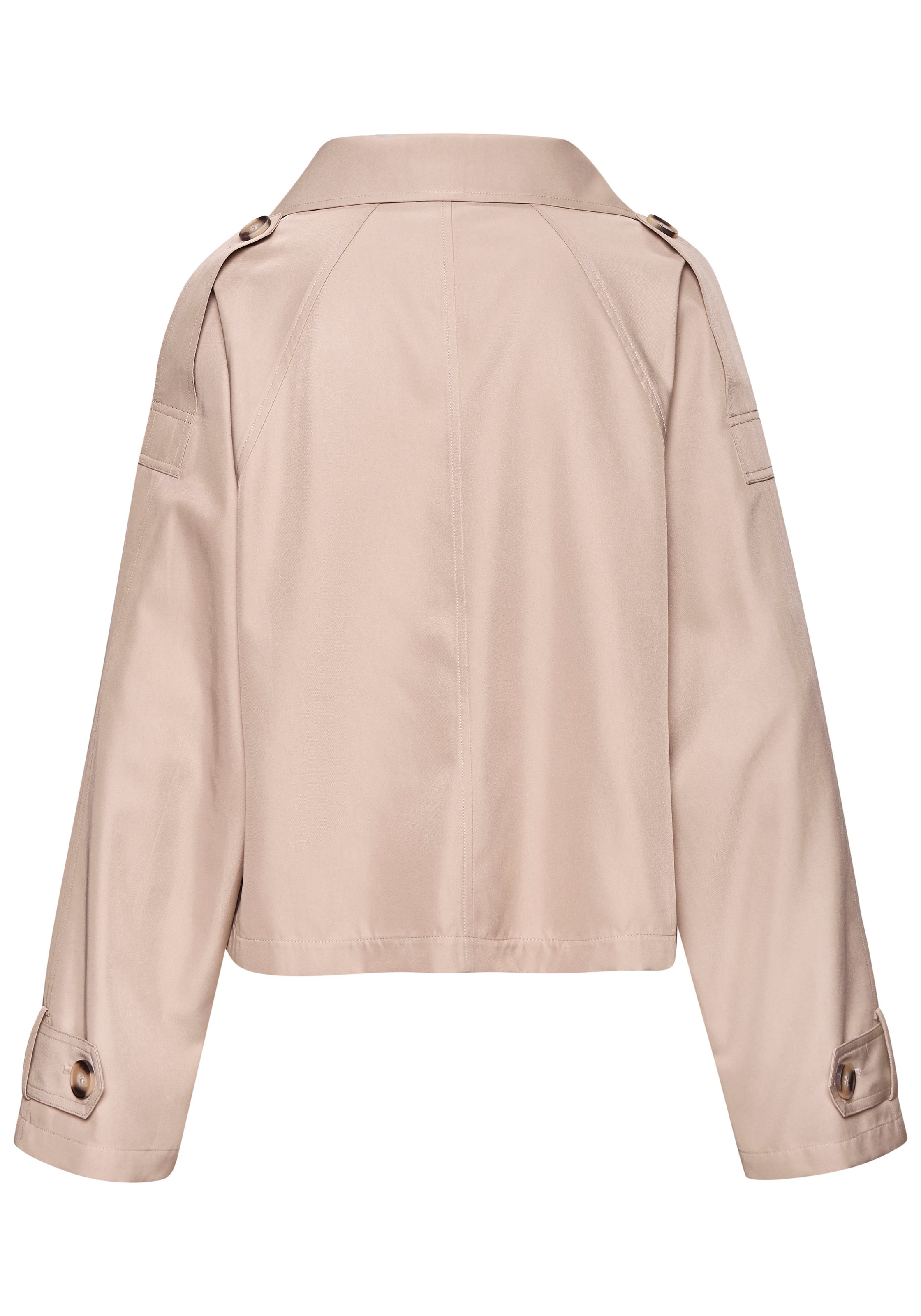 LASCANA Kurzjacke, im Trench-Stil, Trenchjacke, Übergangsjacke, casual