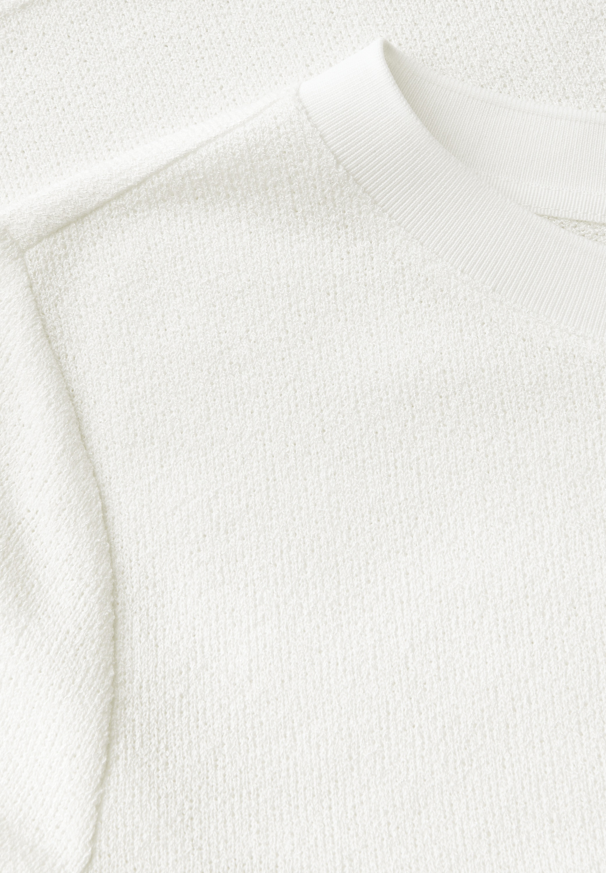 STREET ONE STUDIO T-Shirt, aus elastischem Materialmix