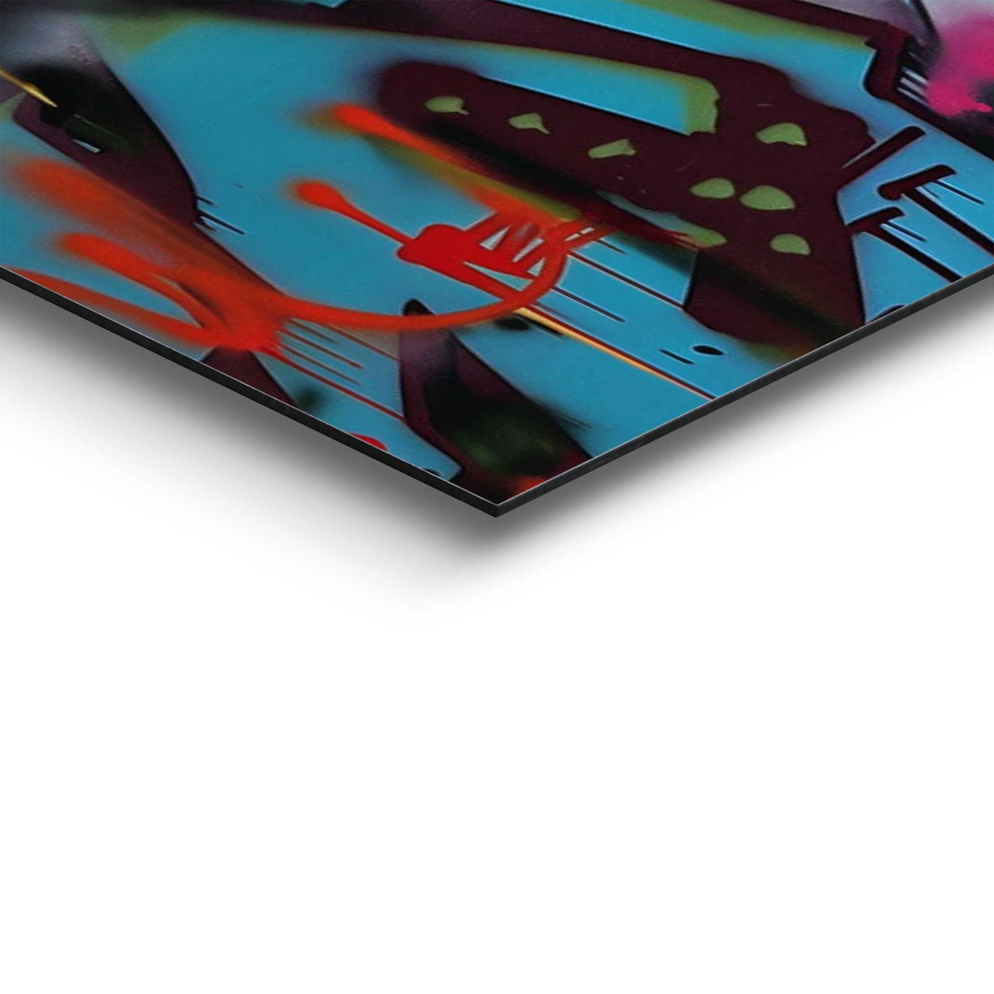 Reinders! Deco-Panel »Graffiti Einstein«, Hobbyraum - Mehrfarbig - MDF - Street Art - 60x90 cm