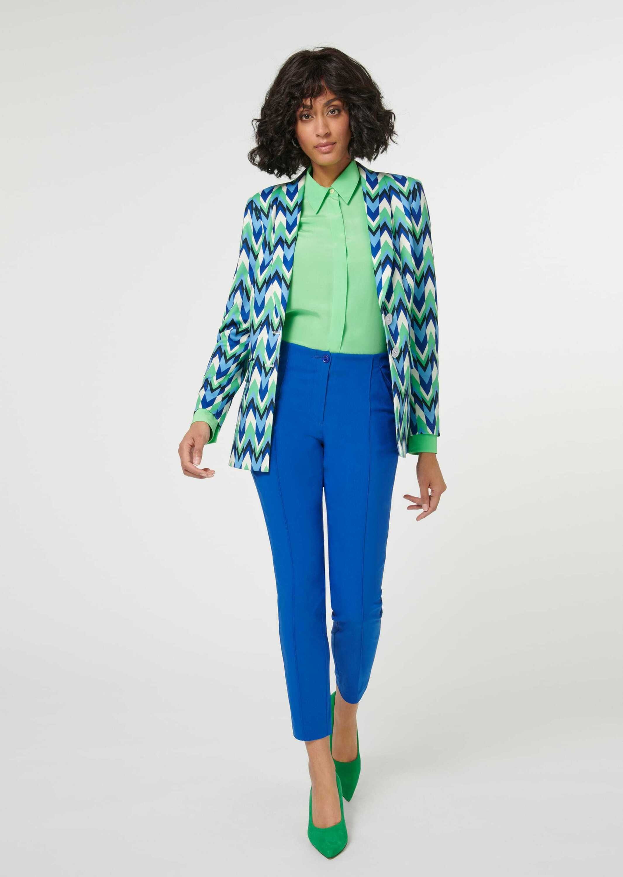 Thumbnail - MADELEINE Jackenblazer "Blazer Bedruckter Blazer mit Schalkragen"