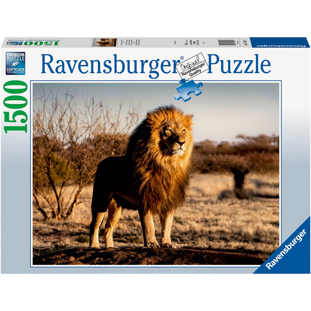 Ravensburger Puzzle »Der Löwe - Der König der Tiere«, Made in Germany, FSC® - schützt Wald - weltweit