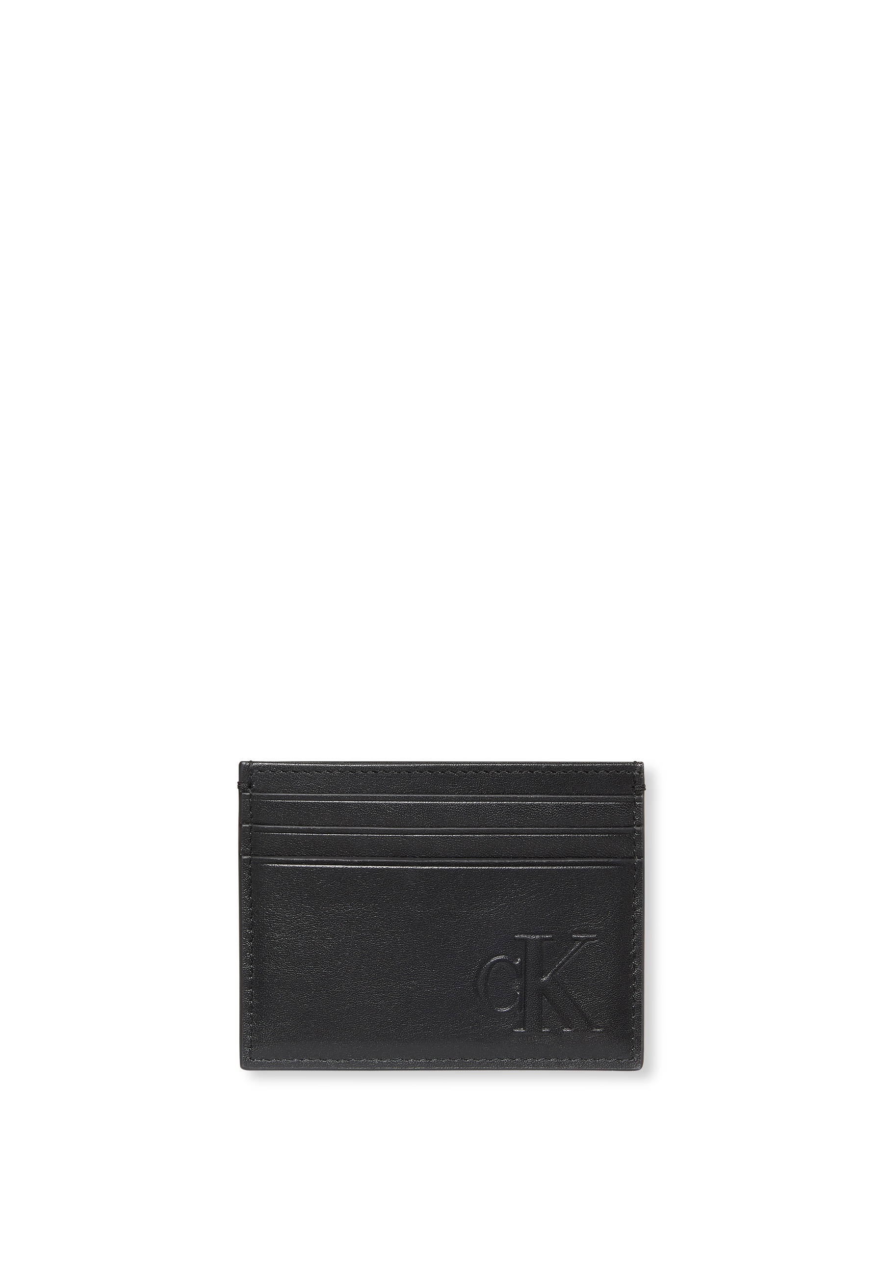 Calvin Klein Jeans Kartenetui »SCULPTED IMPRESSION CARD CASE«, "Mini"-Geldbörse, Kartenhalter mit CK-Logo