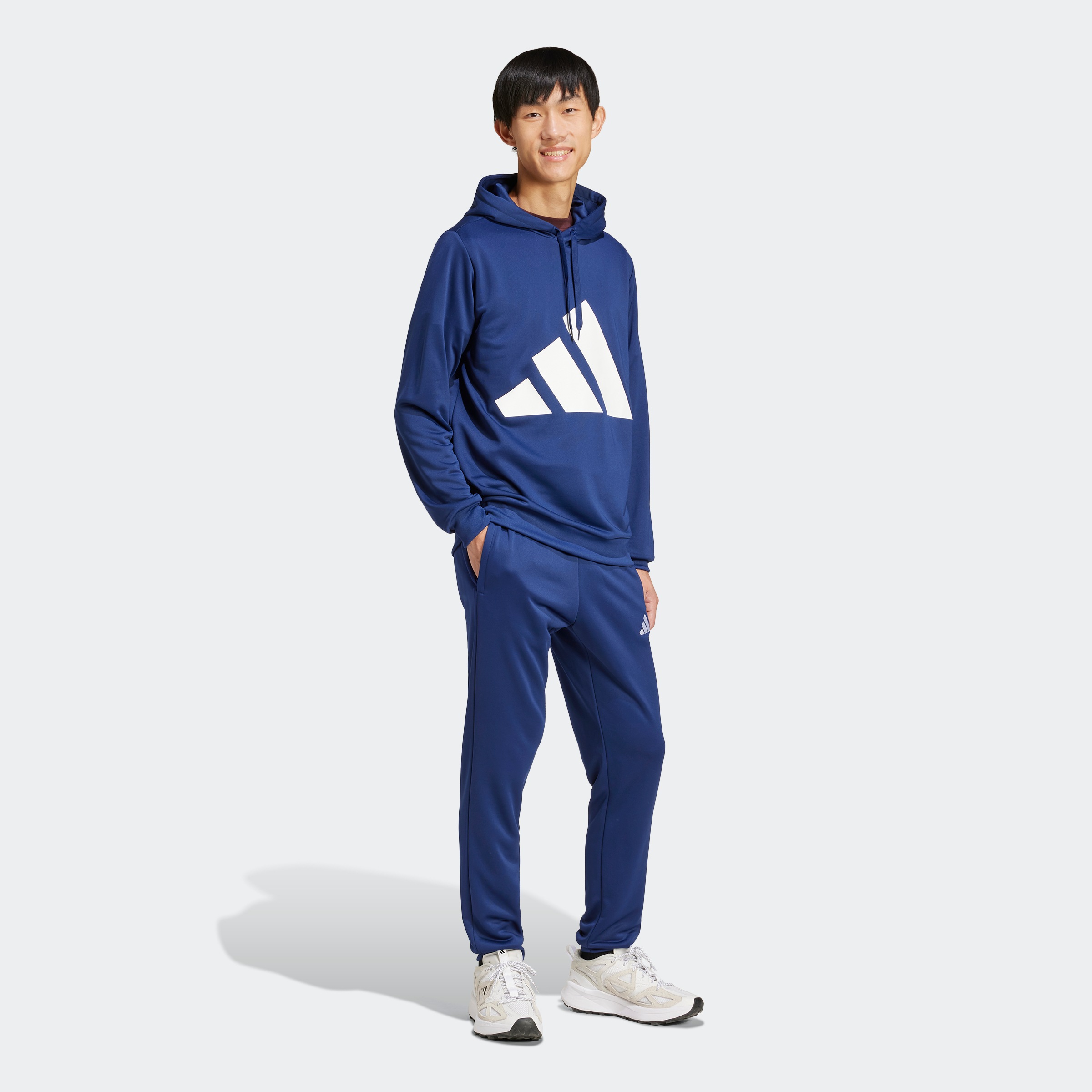 adidas Sportswear Trainingsanzug "M BL FT HD TS", (2 tlg.), aus weichem Fre günstig online kaufen