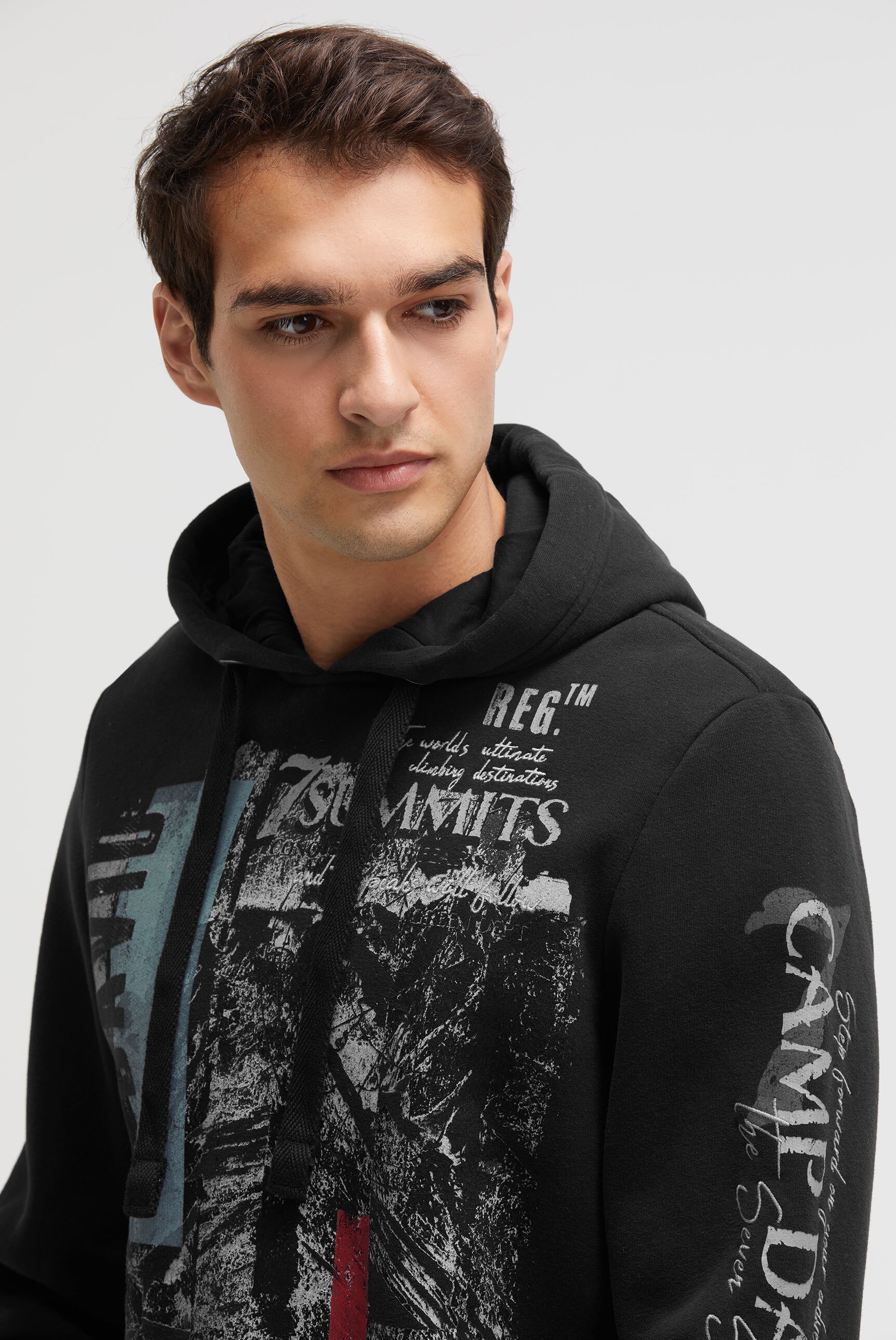 CAMP DAVID Kapuzensweatshirt mit weicher Innenseite