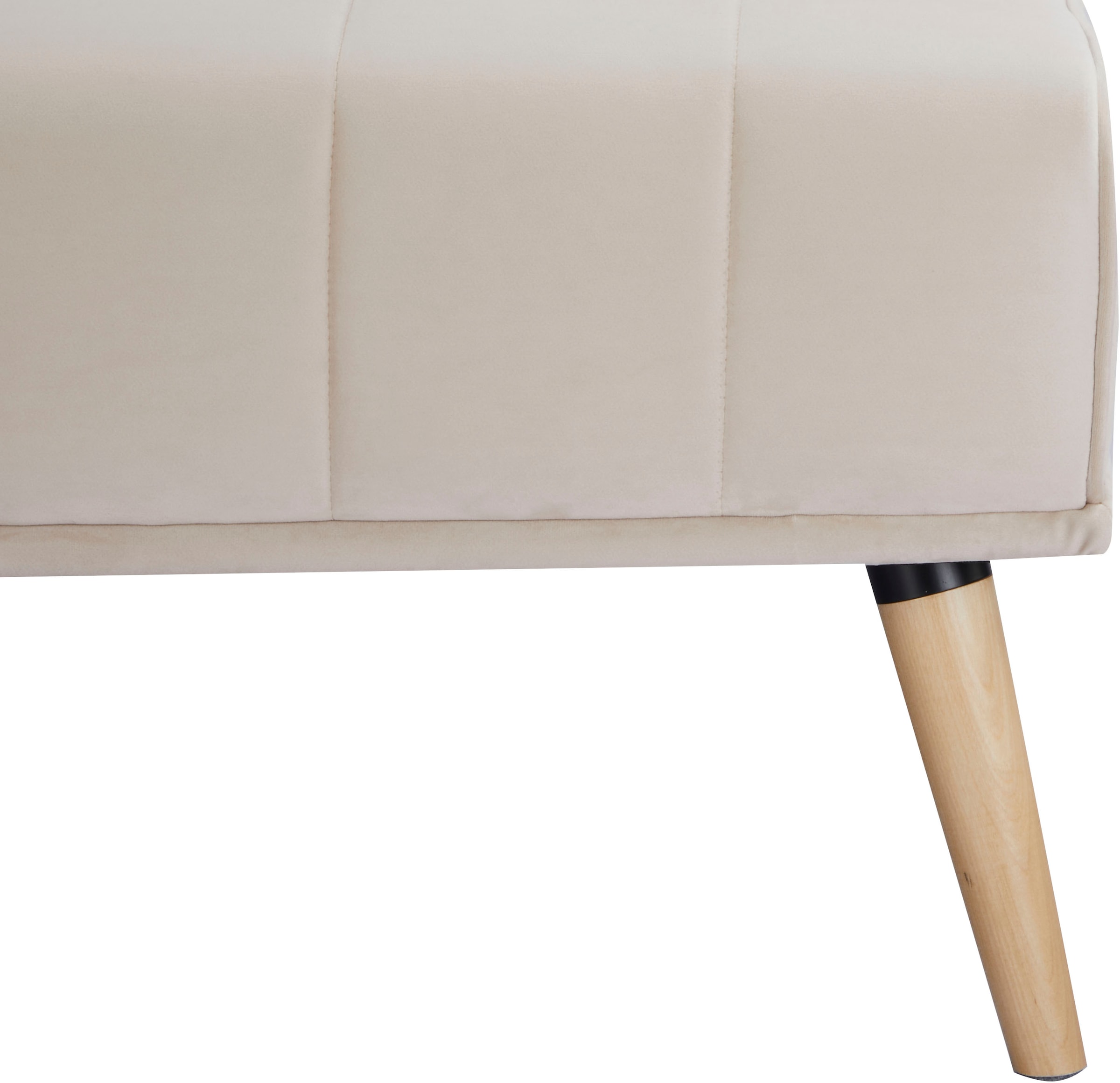 INOSIGN Schlafsofa »LUMINARA Gästesofa, Bettsofa, Couch mit Schlaffunktion, Loungesofa«, durch verstellbare Rückenlehne u. Bettfunktion, Webstoff-Bezug