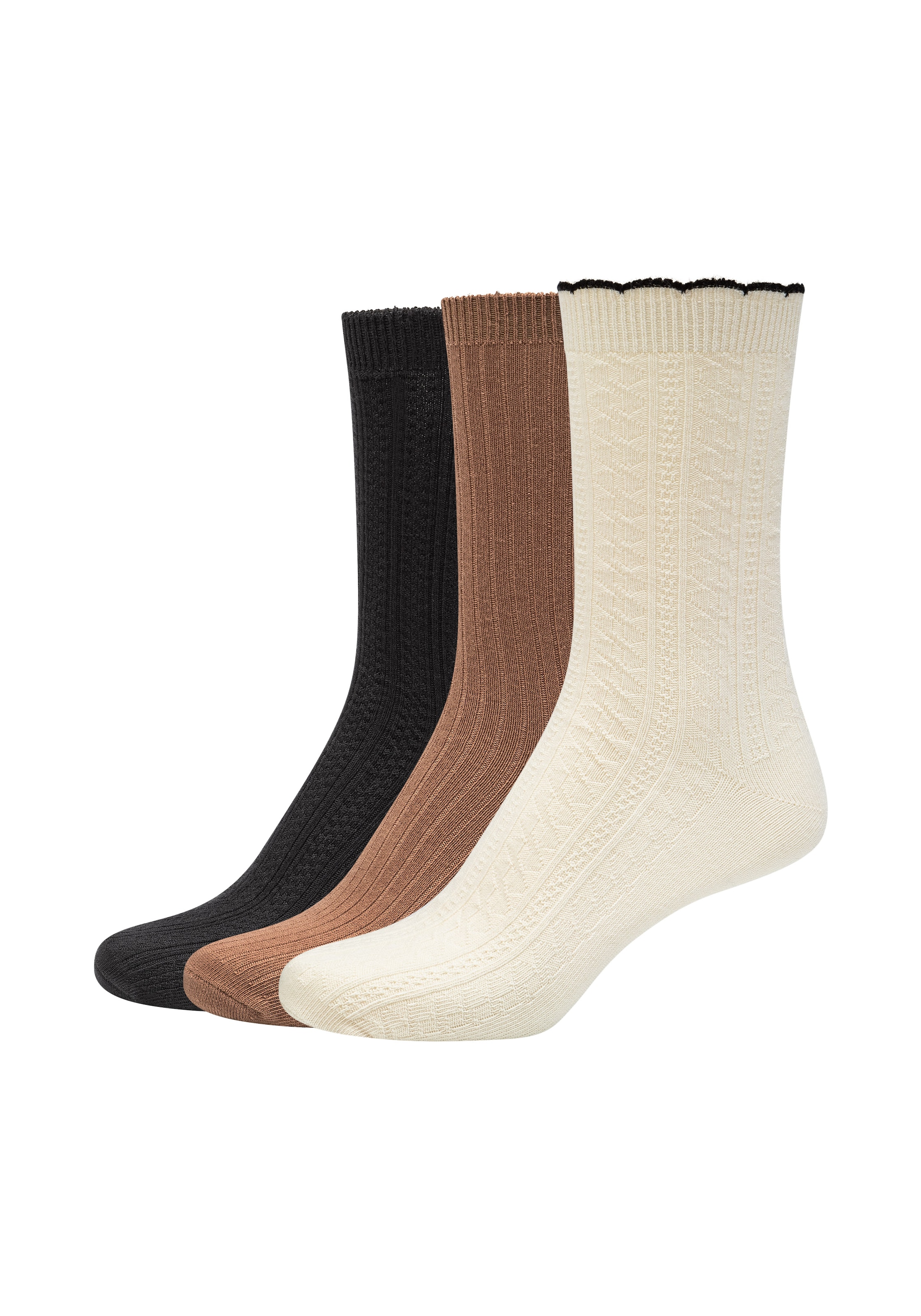 Camano Socken »comfort« 6 Paar tlg. mit elastischem Bund