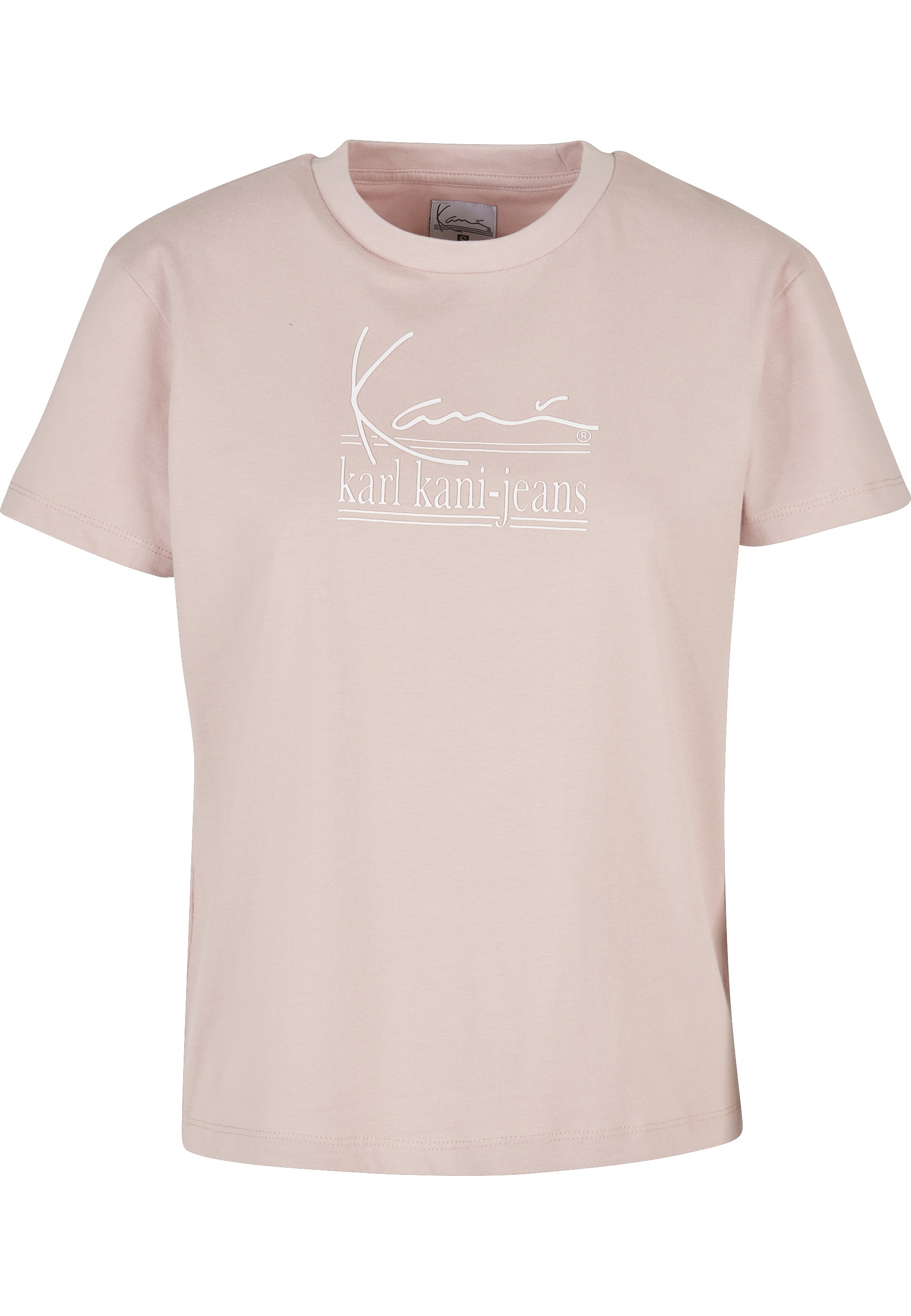 Karl Kani T-Shirt "Karl Kani Damen KW221-012-1 Signature KKJ Tee rose" 1 St günstig online kaufen