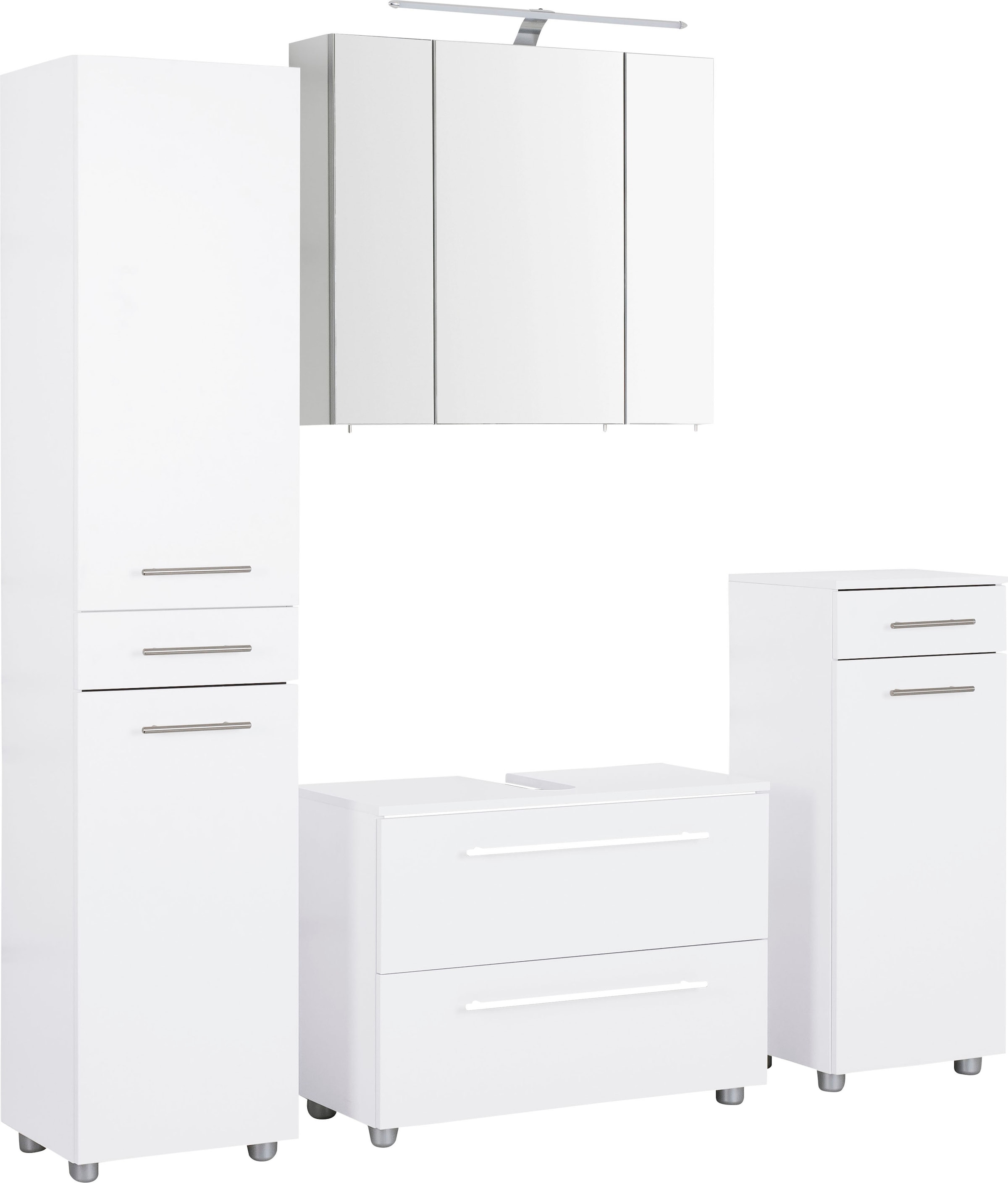 OPTIFIT Badmöbel-Set "Bern" 4 Stk. tlg. günstig online kaufen