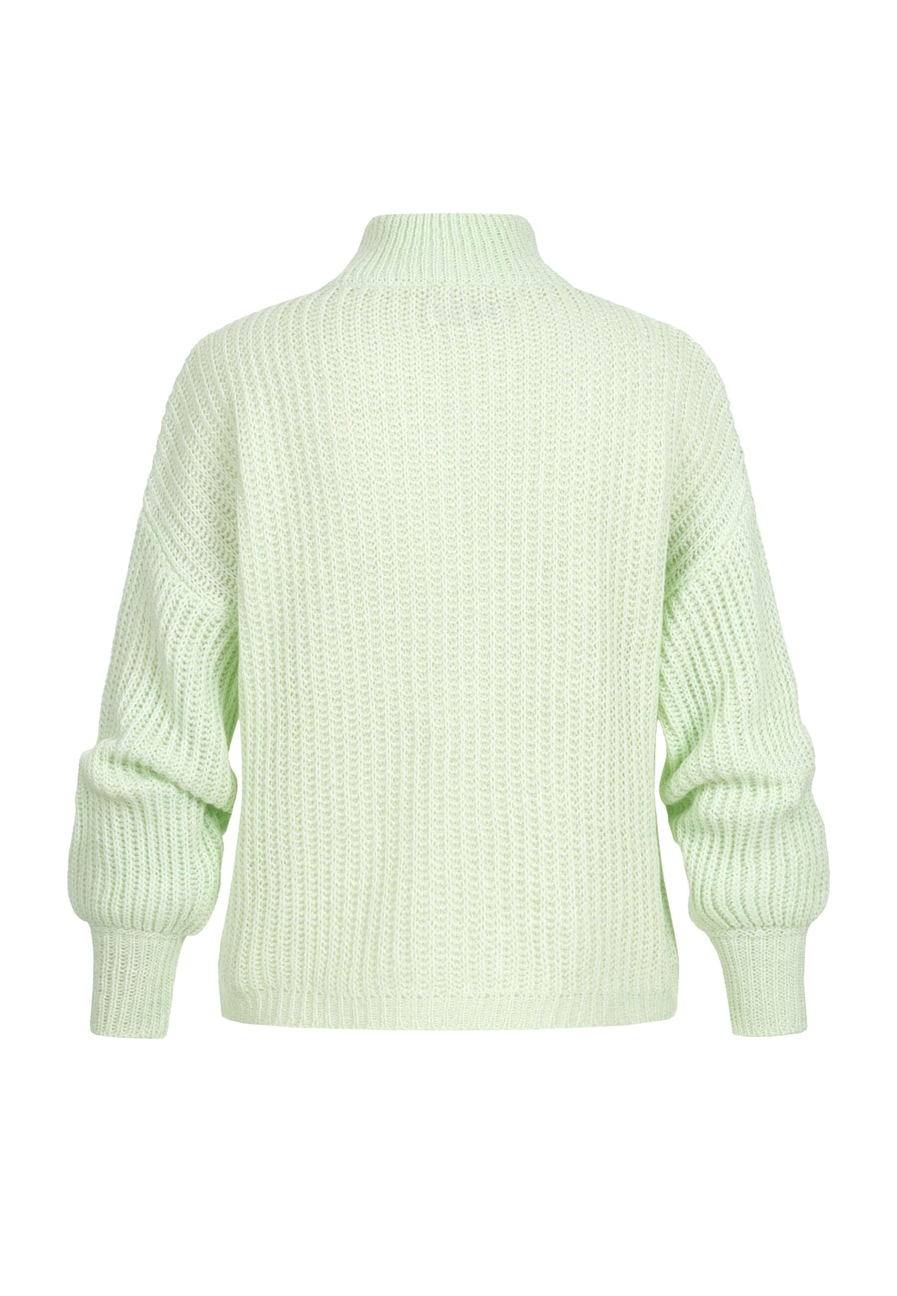 CLOUD 5IVE Rundhalspullover »CLOUD 5IVE Pullover mit Stehrollkragen und V-Ausschnitt«, (1 tlg.)