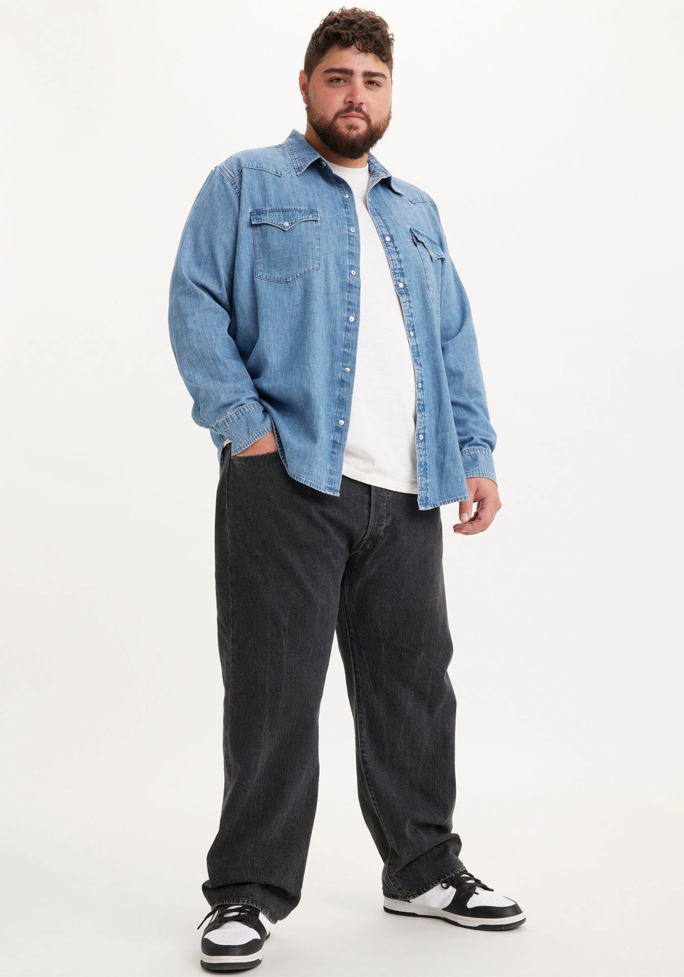 Levi's® Plus Straight-Jeans »501® LEVI'S®ORIGINAL B&T«