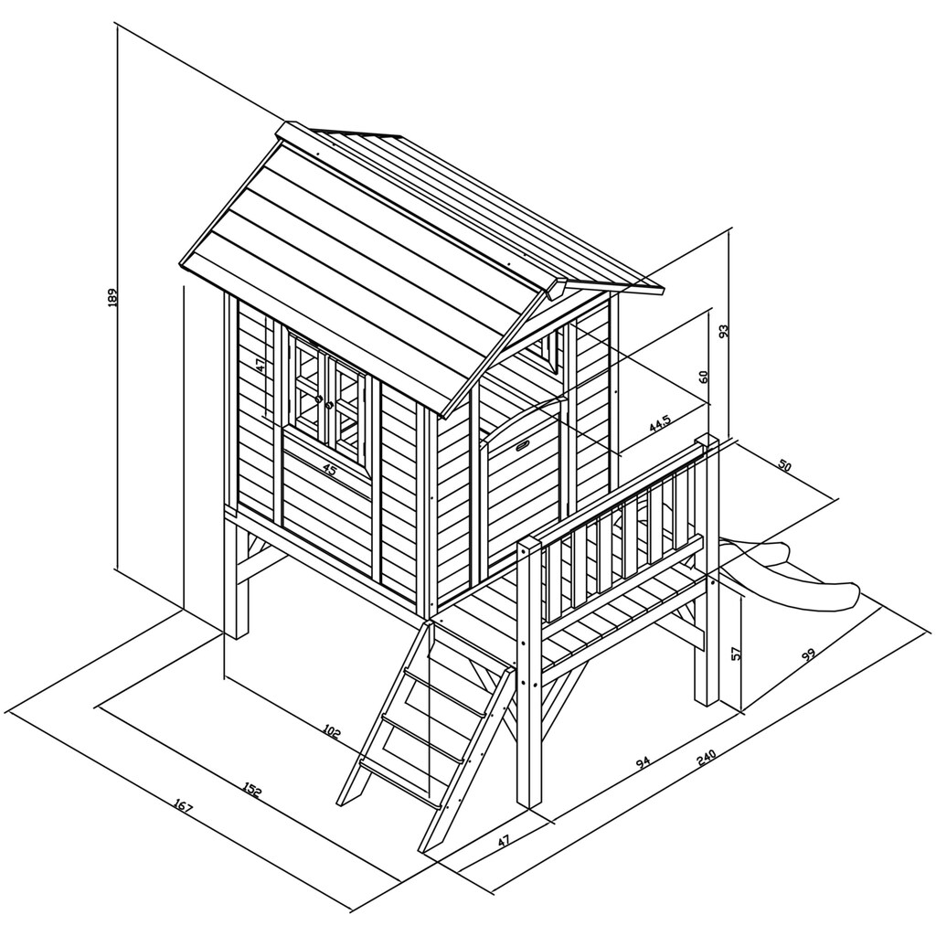 AXI Spielhaus »Lodge XL«