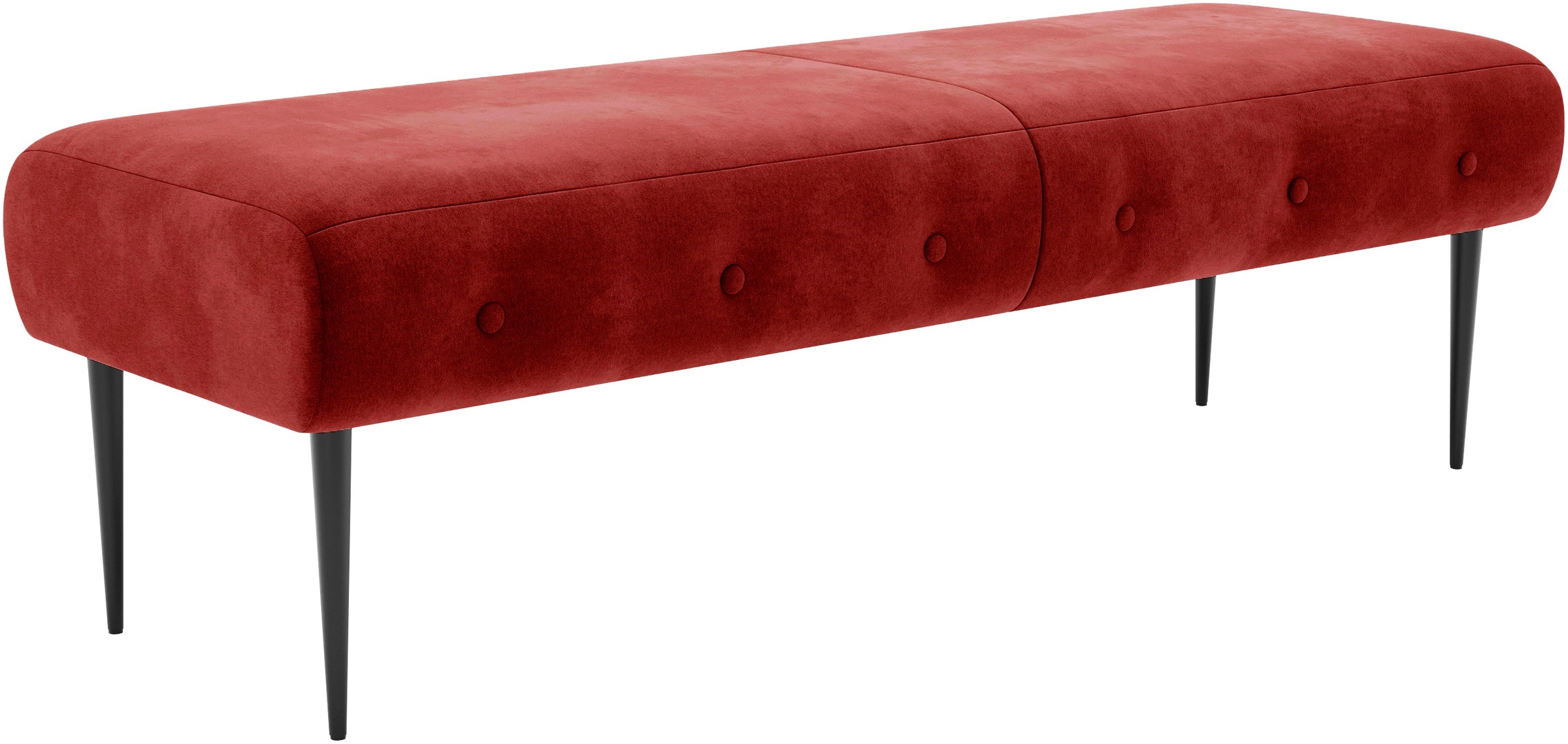 Thumbnail - Home affaire 2,5-Sitzer "Amber" mit Knopfheftung,in verschieden Stoffarten