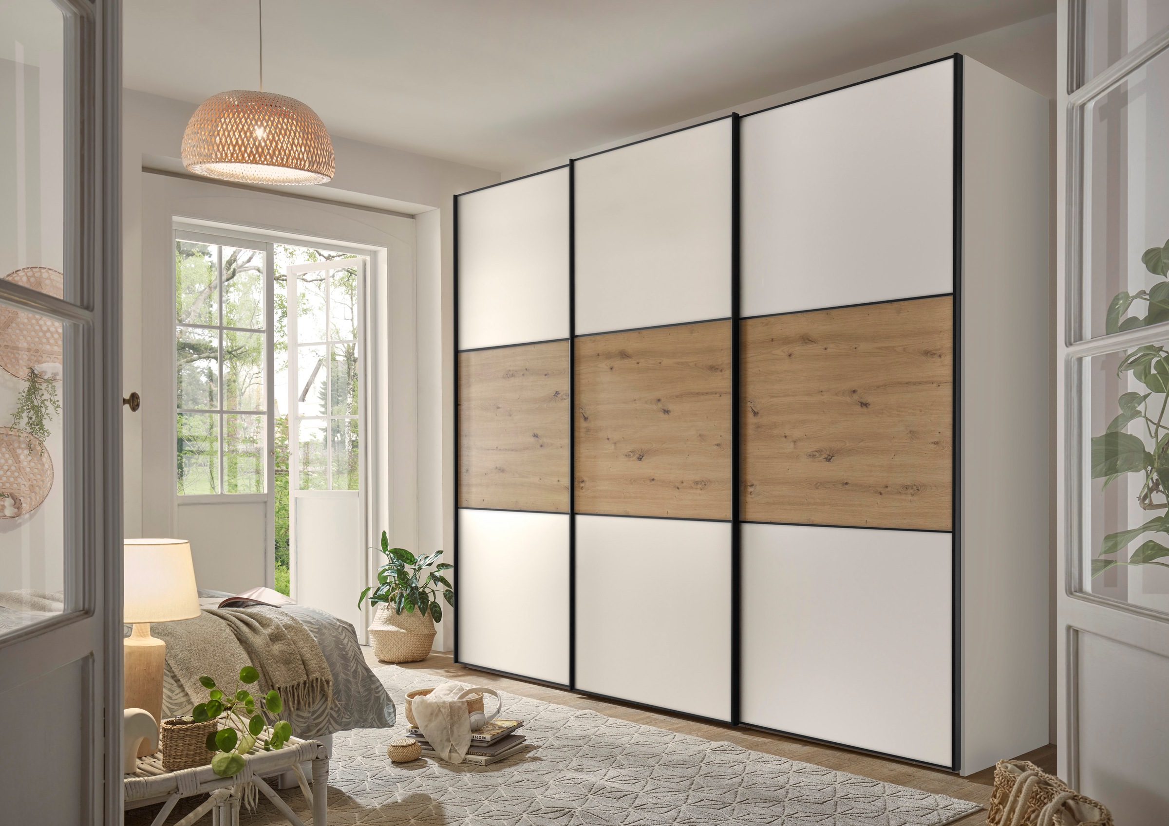 STAUD Schwebetürenschrank "Includo, Made in Germany", mit vier verschiedene günstig online kaufen