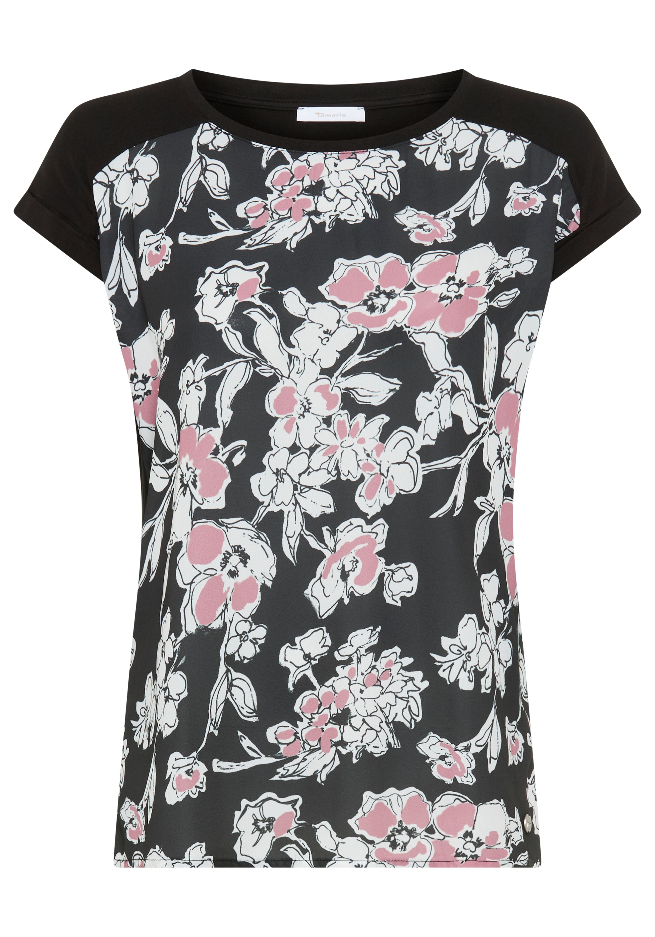 Tamaris Shirtbluse in lockerer Form mit Print