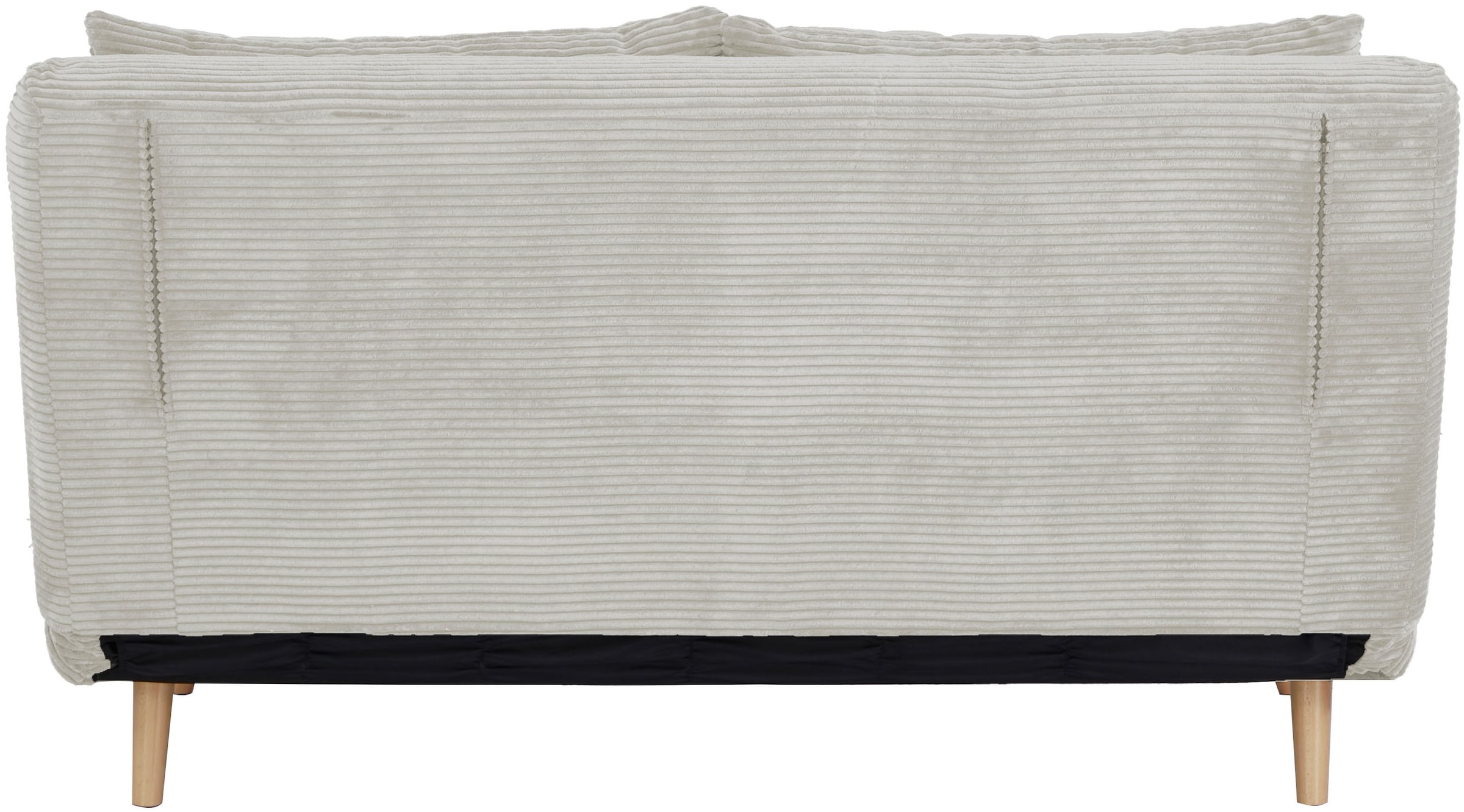 Home affaire Schlafsofa »AINSLEY 140 cm -2-Sitzer, verstellbare Rückenlehne« wandelbar zum Gästebett, Relaxsofa, Webstoff u. Cord-Bezug