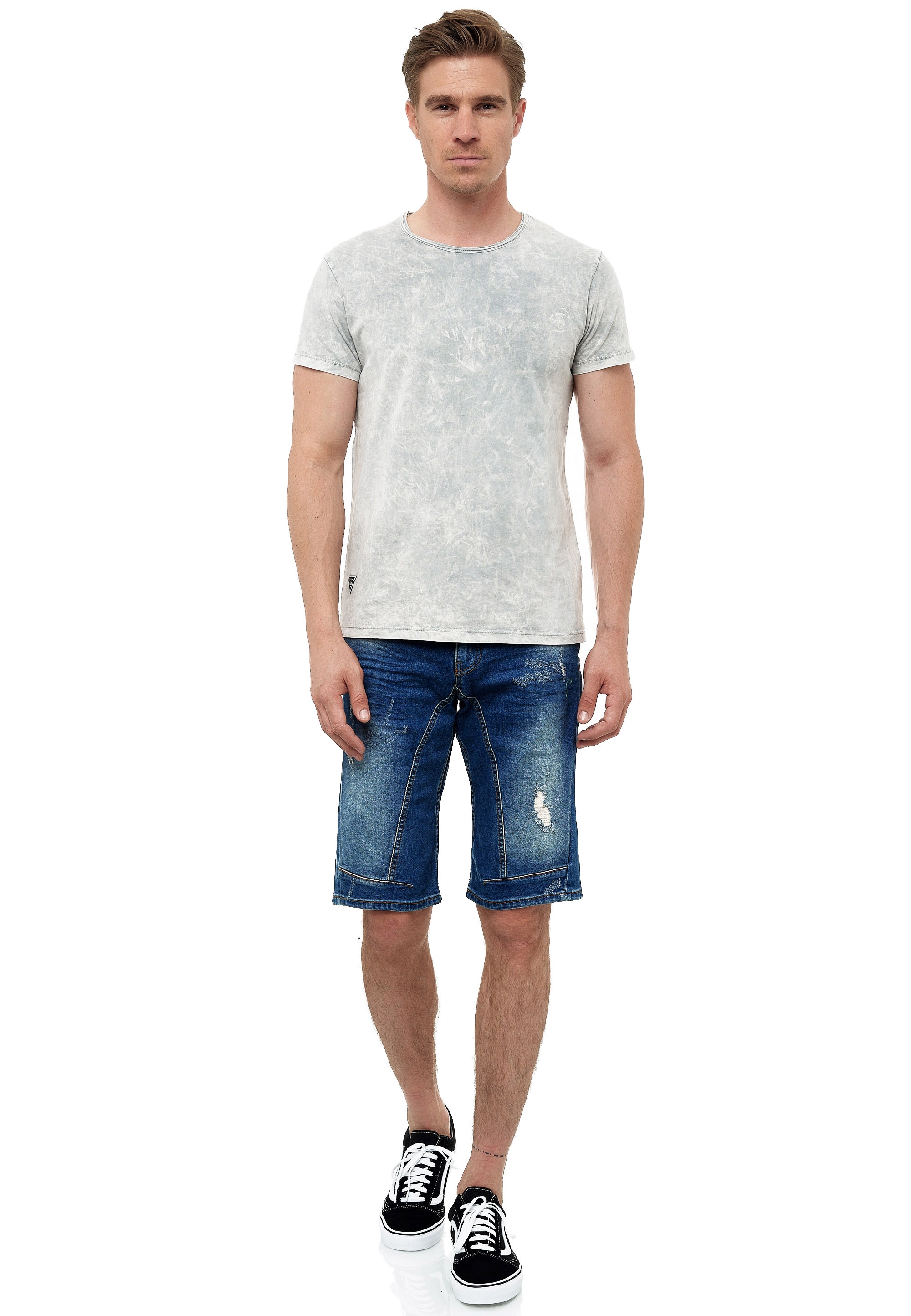 Rusty Neal Shorts »Yameto«, in cooler Used-Optik
